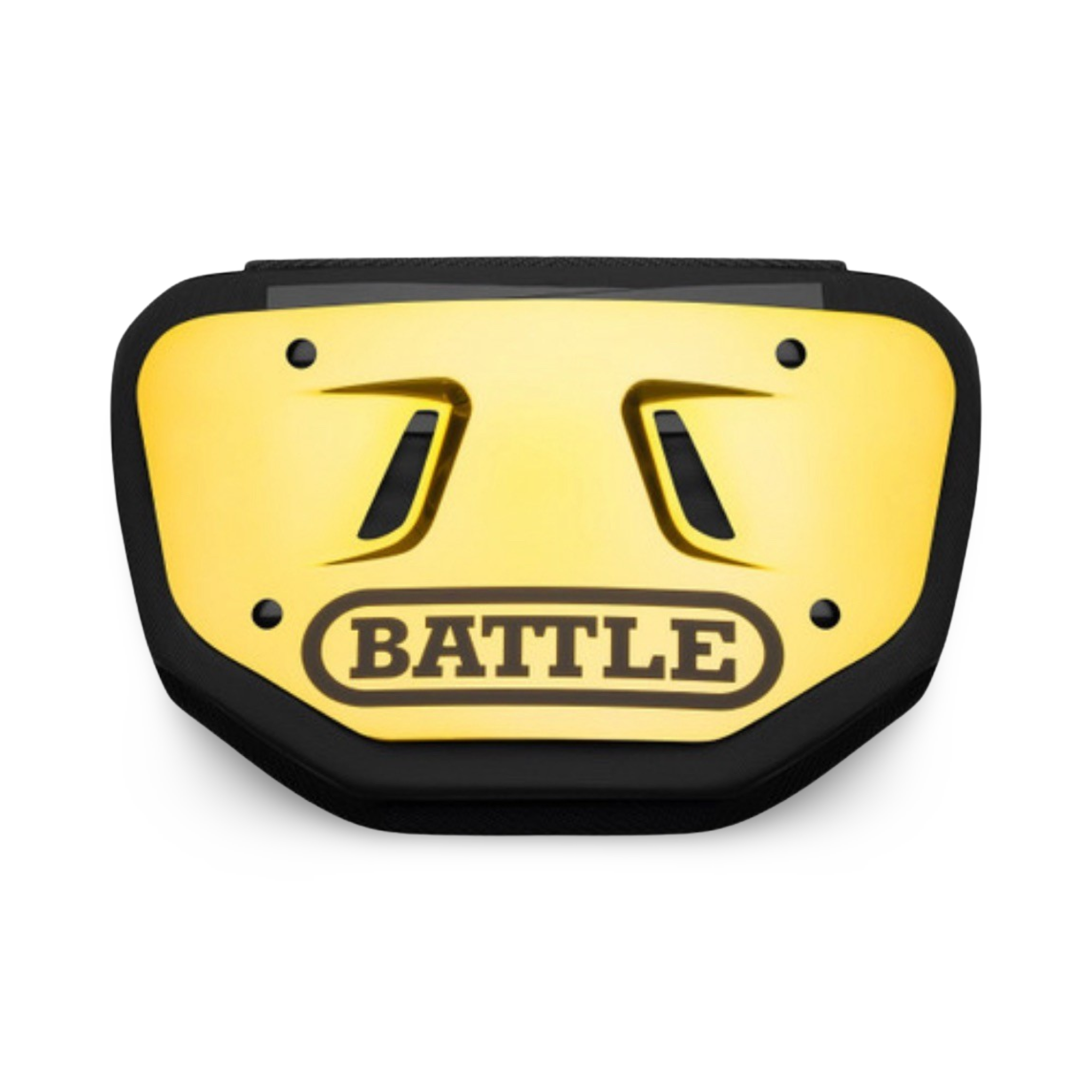 Battle Chrome Football Back Plate - Adult & Youth