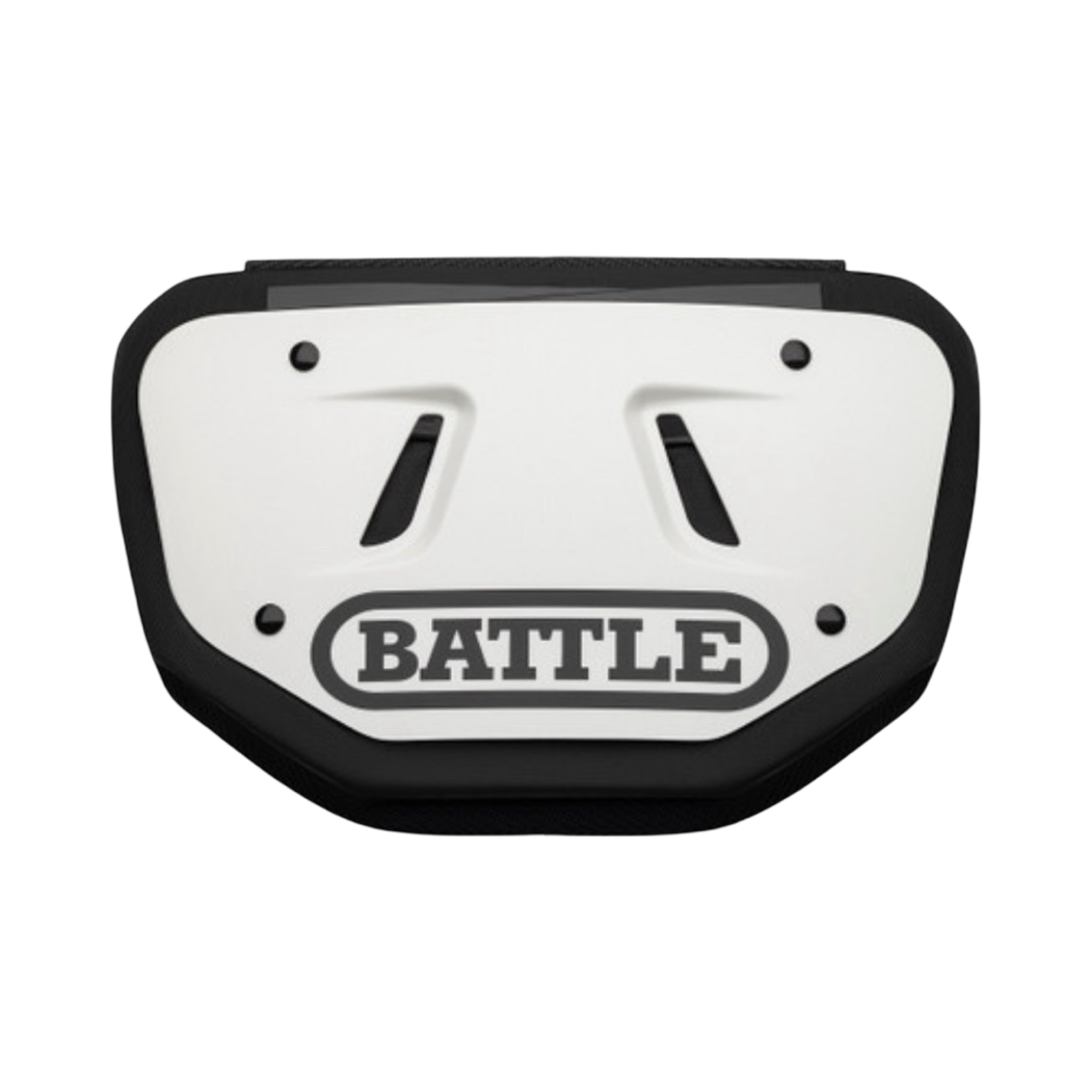 Battle Team Color Football Back Plate - Adult