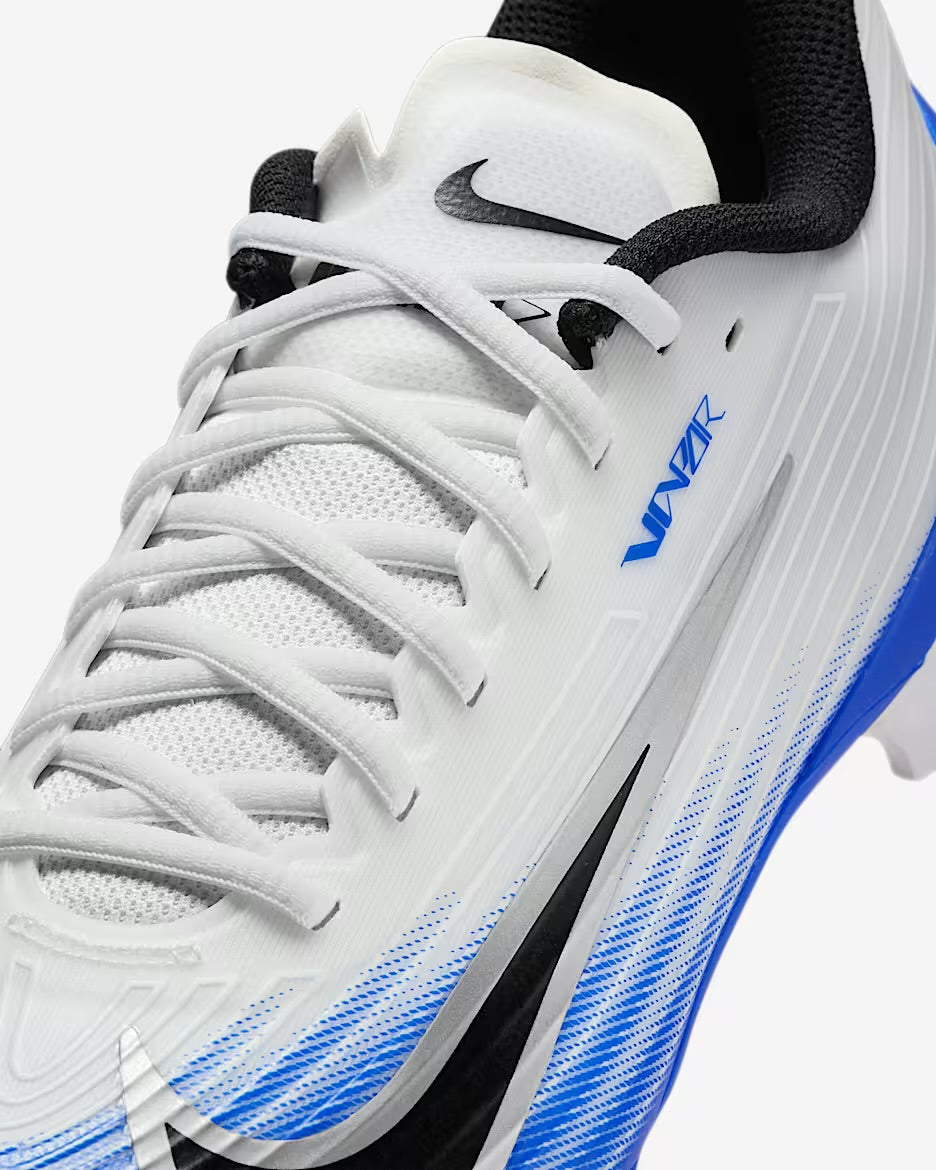Nike Vapor Speed 3 Football Cleats - White/Blue