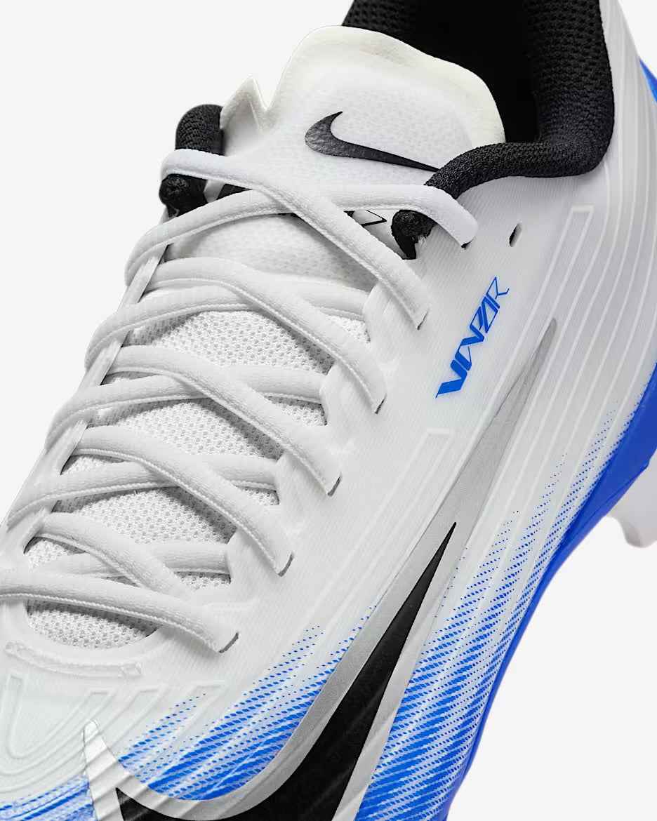 Nike Vapor Speed 3 Football Cleats - White/Blue