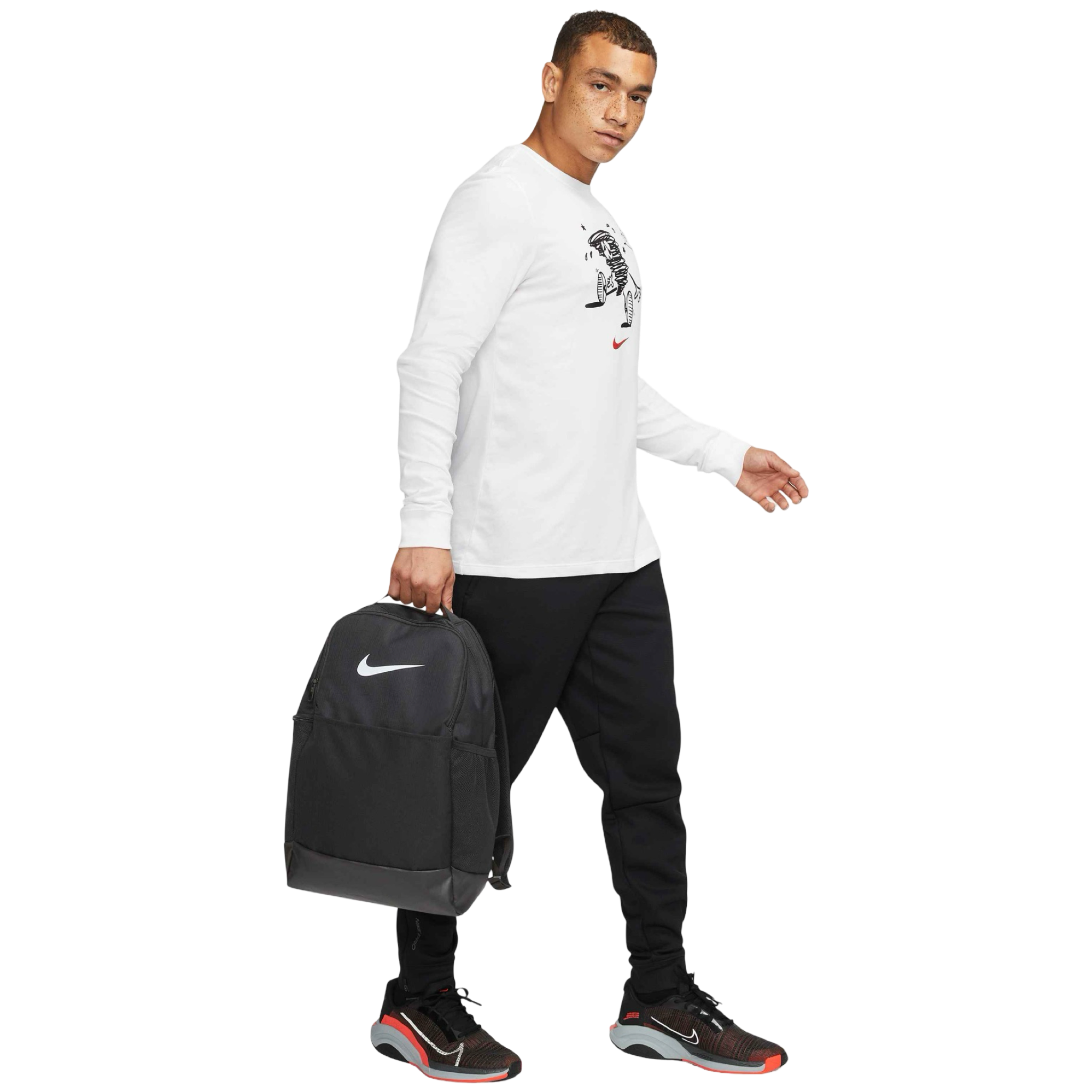 Nike Brasilia 9.5 Sac à dos de training (taille moyenne, 24 L)