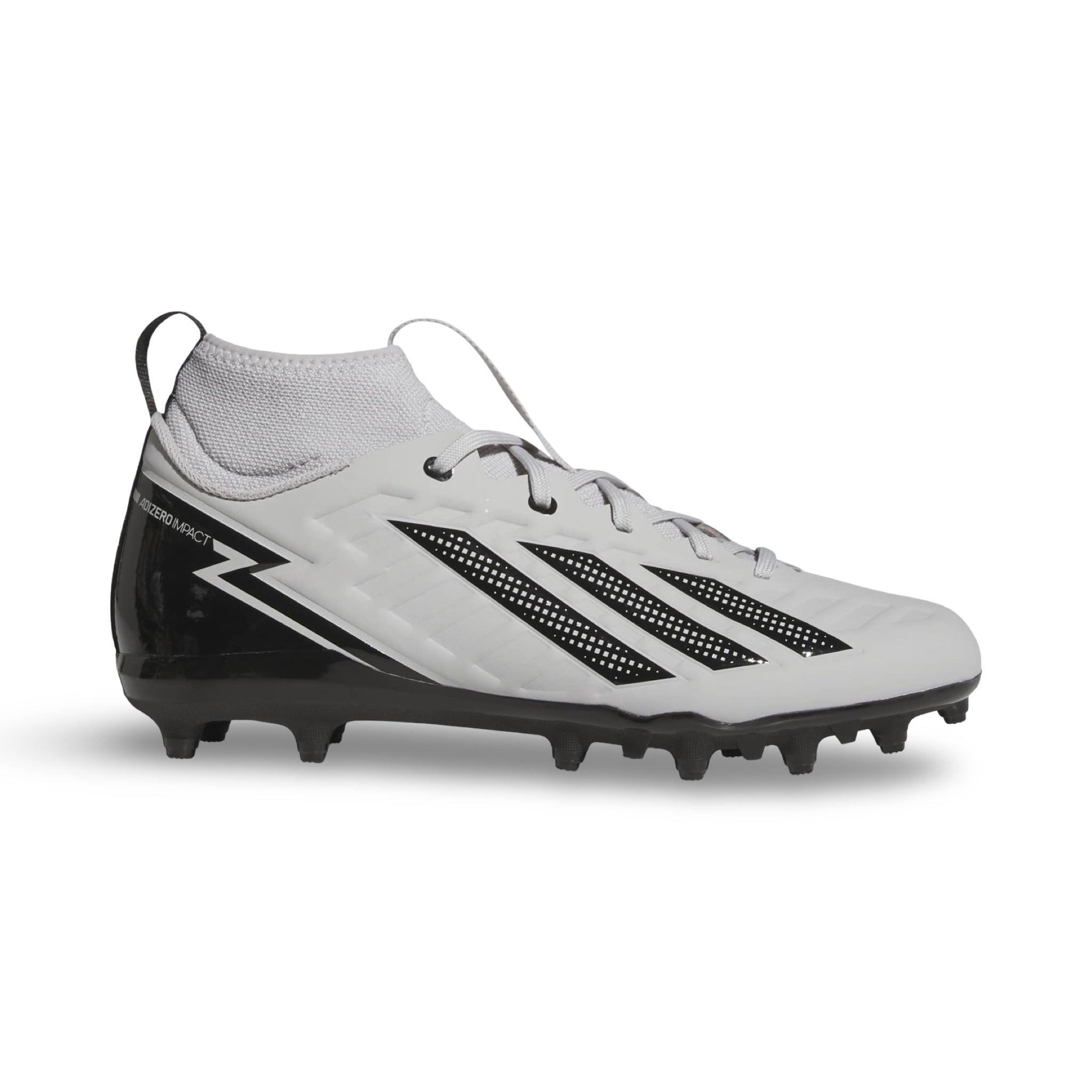 Adizero Impact.2 II Football Cleats - Gray/Black