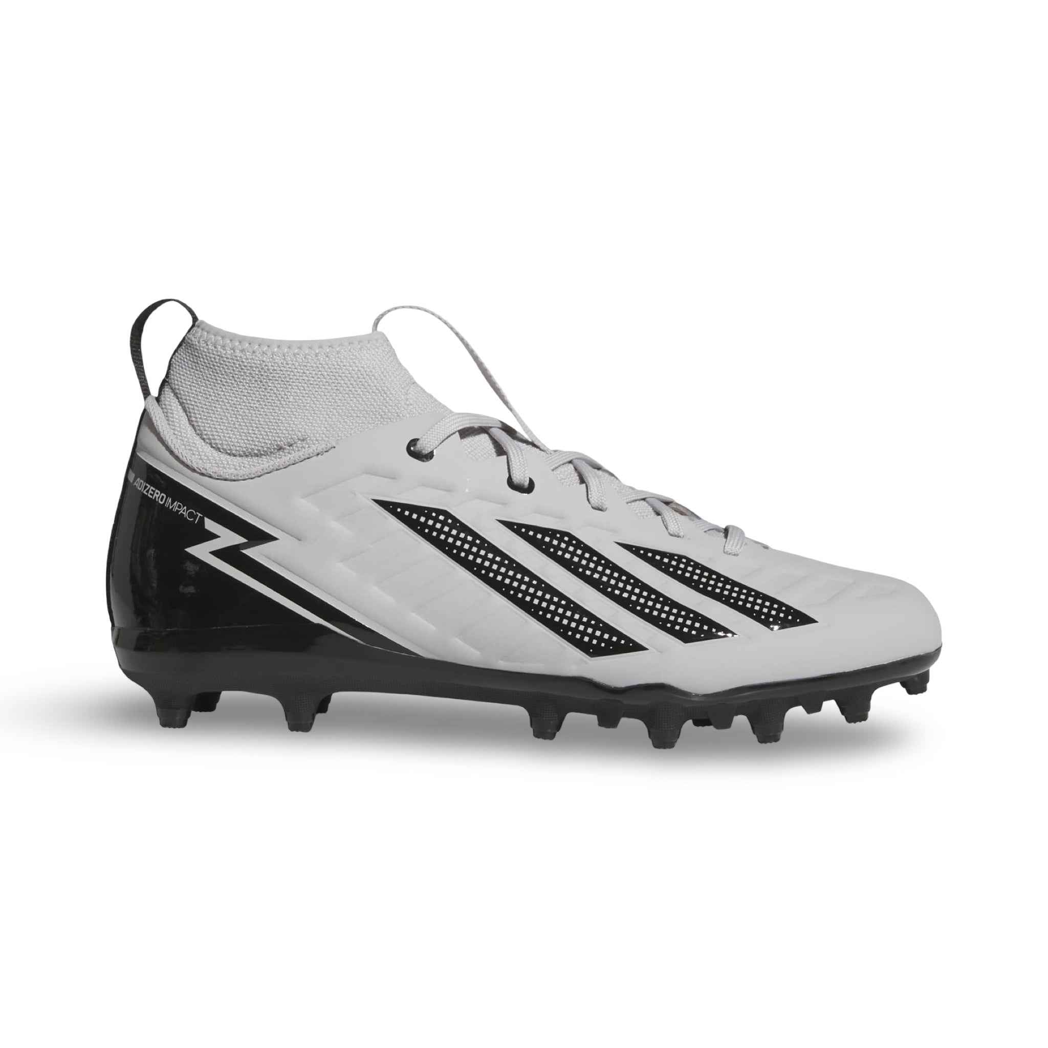 Adizero Impact.2 II Football Cleats - Gray/Black