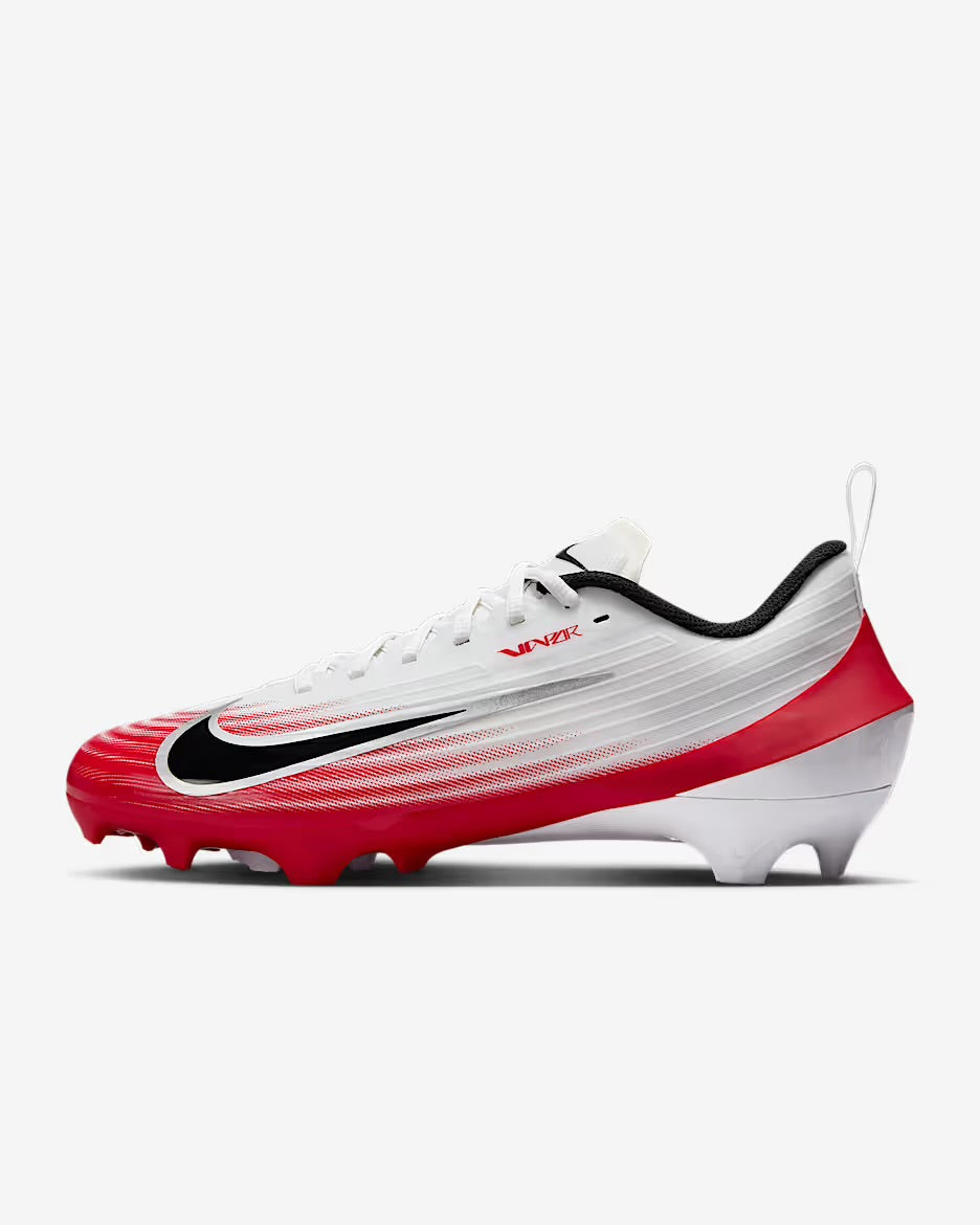 Nike Vapor Speed 3 Football Cleats - White/Red