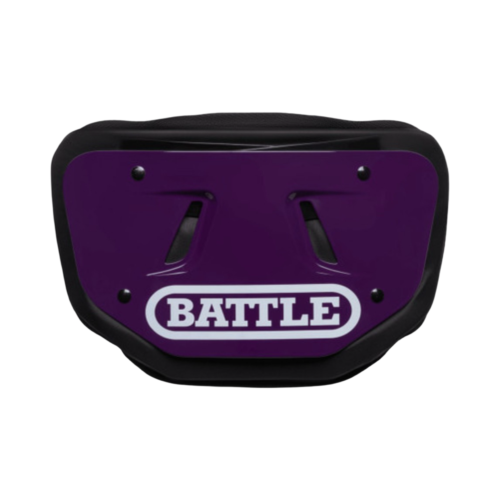 Battle Team Color Football Back Plate - Adult
