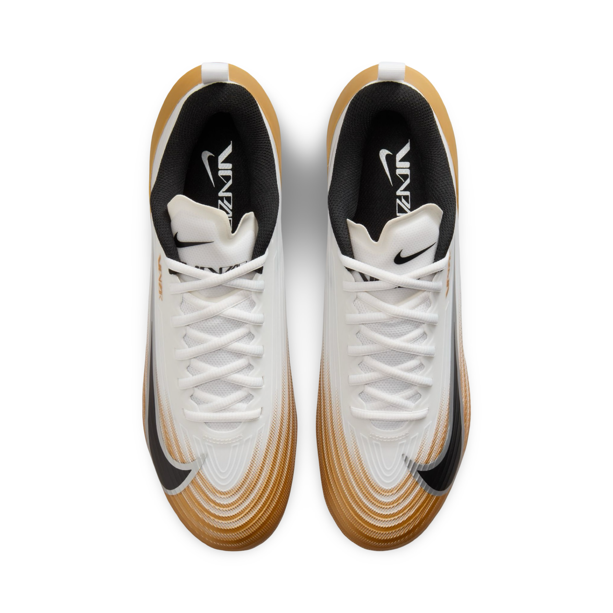 Nike Vapor Speed 3 Football Cleats - White/Gold