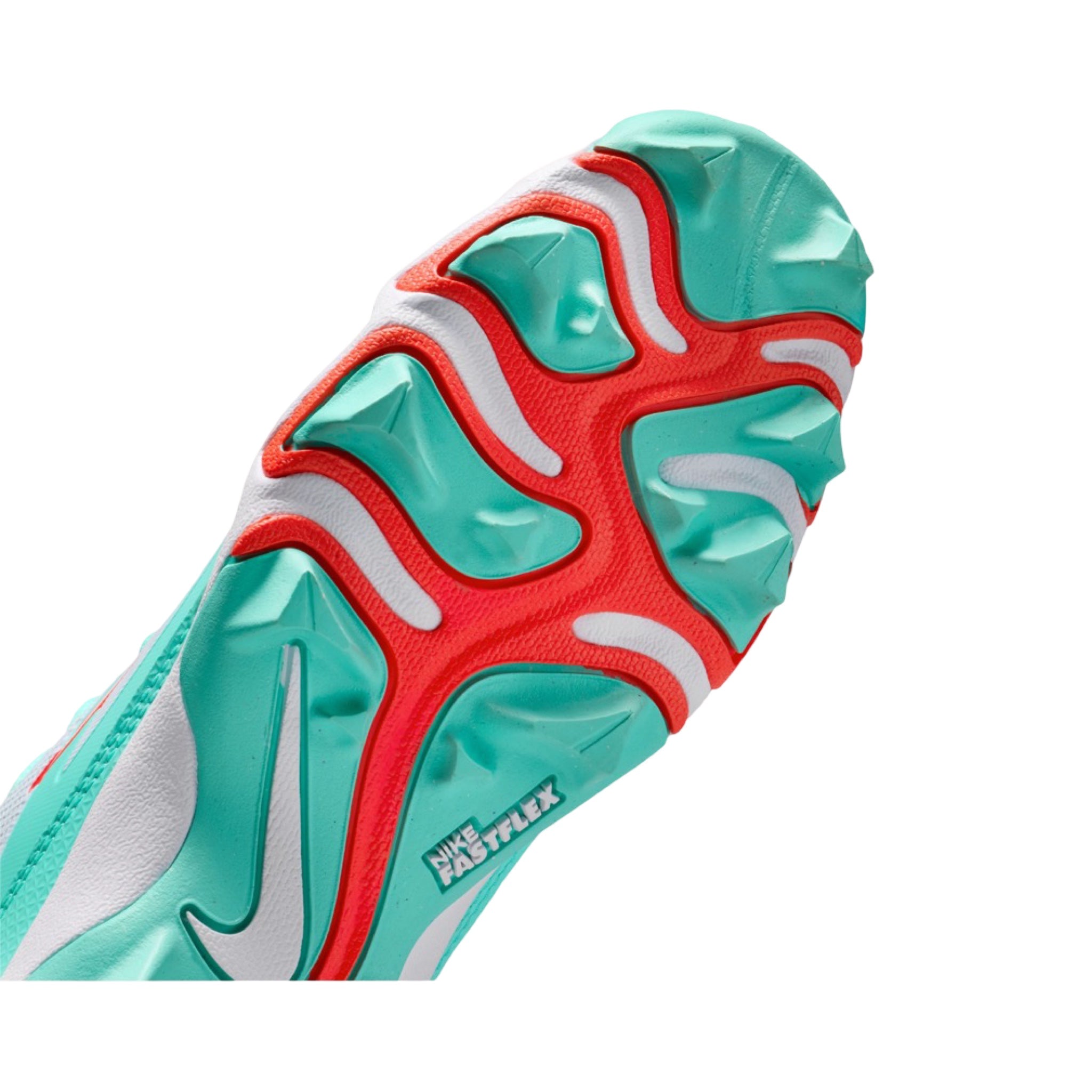 Nike Alpha Menace Shark 4 Jr. - Crimson Orange/Blue