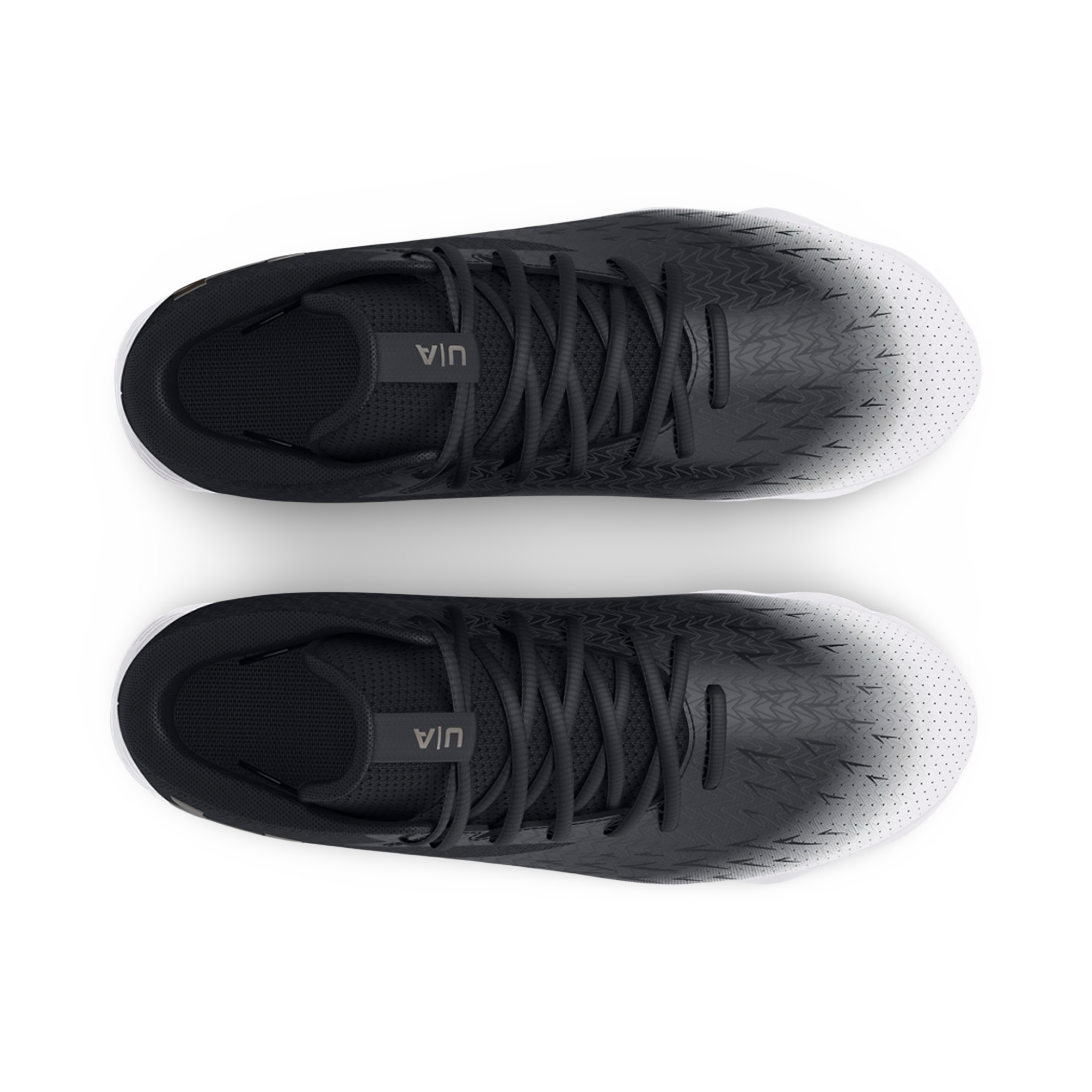 Kid's UA Spotlight Franchise 4 RM JR Football Cleats - Black
