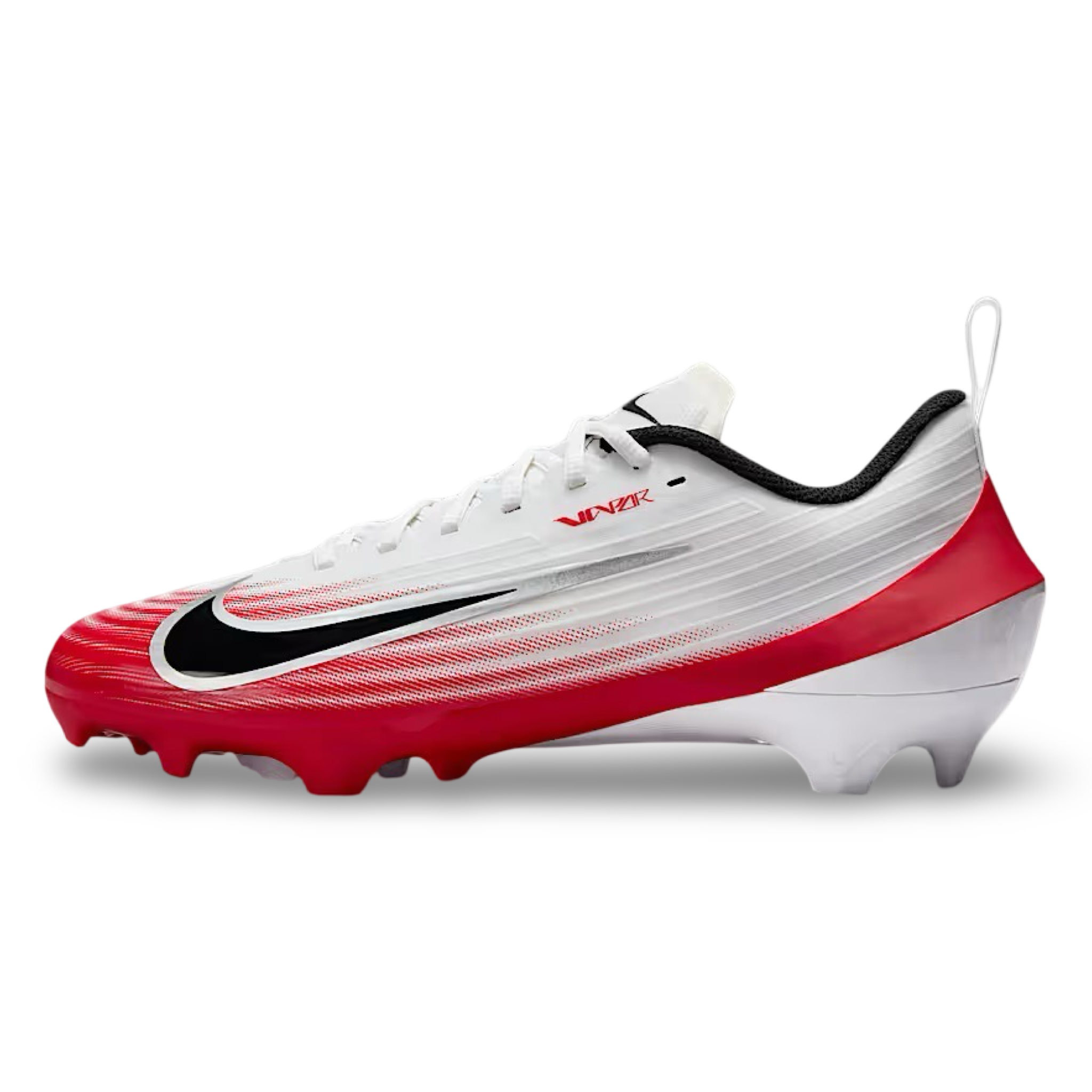 Nike Vapor Speed 3 Football Cleats - White/Red