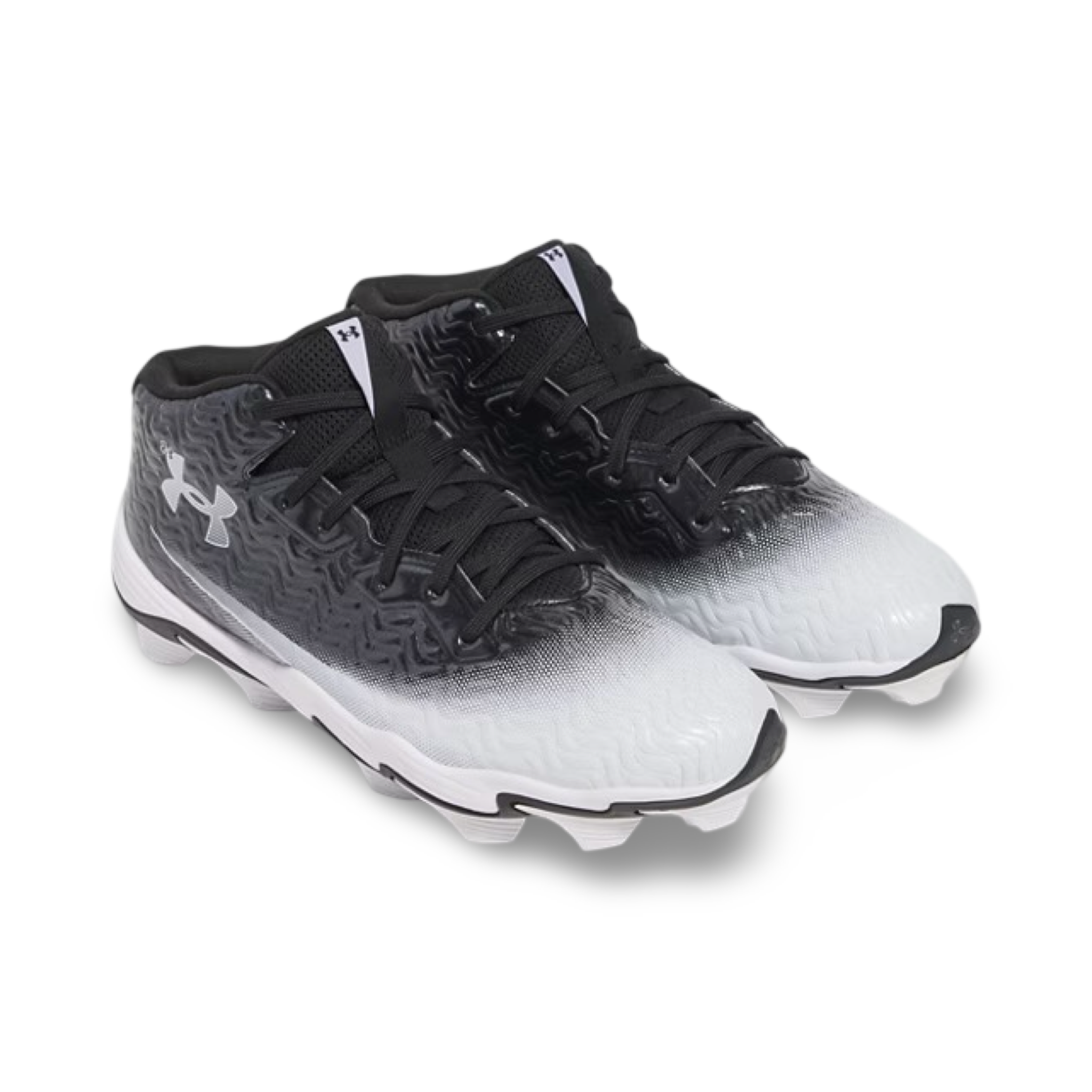 Boys' UA Spotlight Hammer Jr. Football Cleats - Black