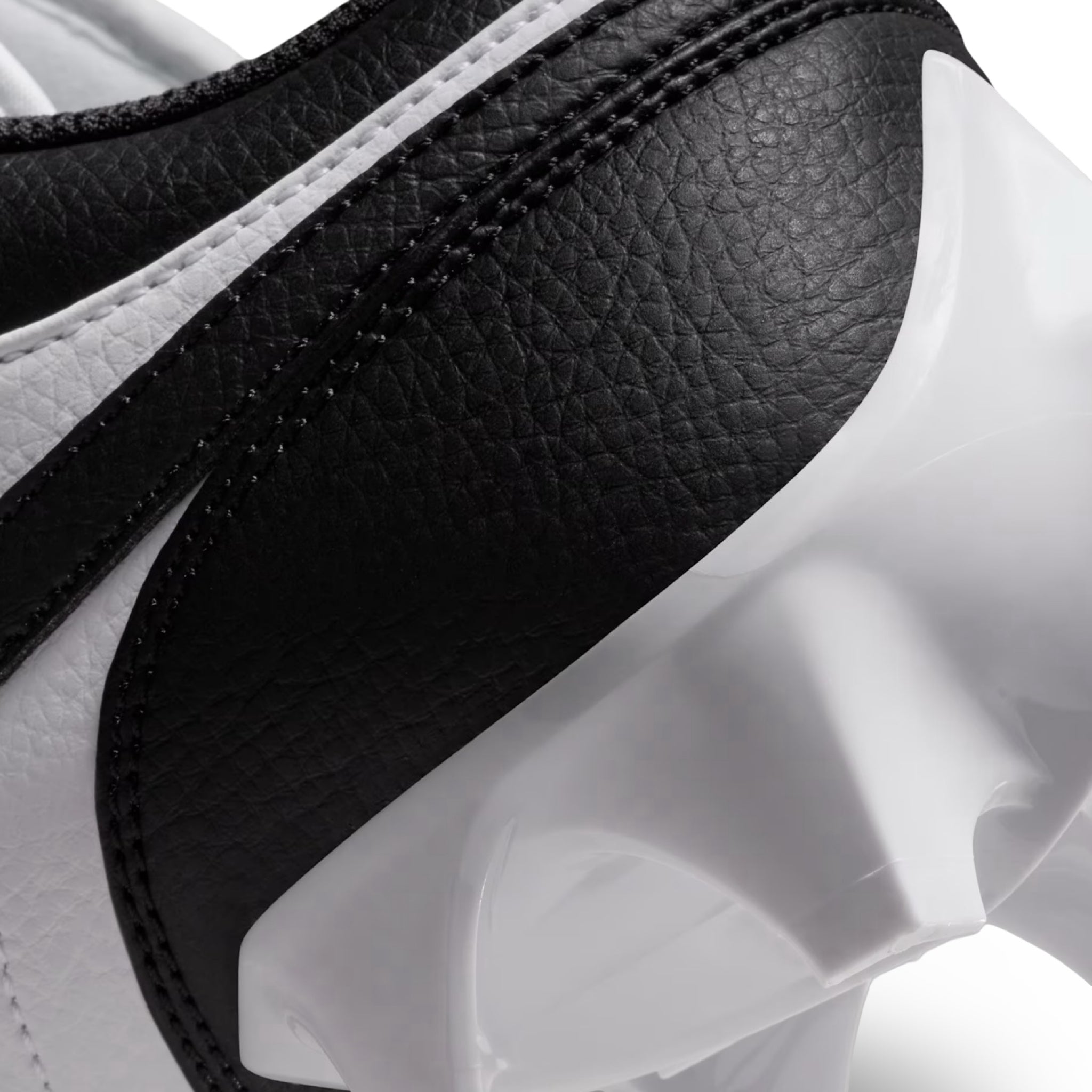 Jordan 1 Low TD Football Cleat - White/Black