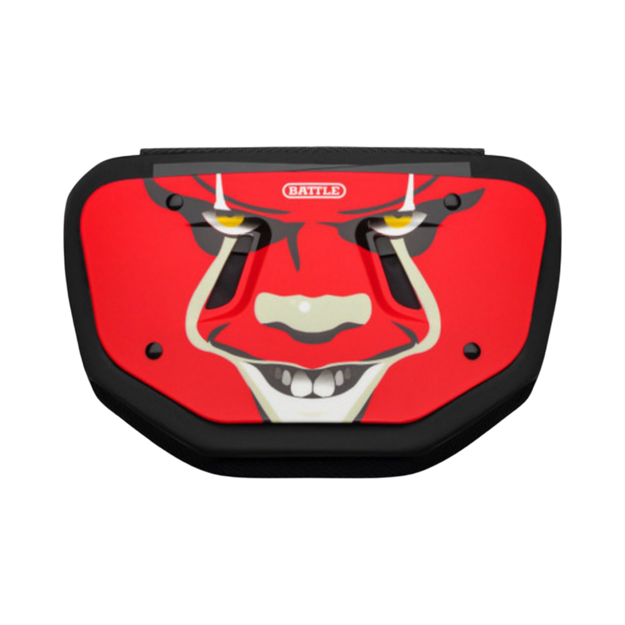 Battle "Clown23" Chrome Football Back Plate - Adult