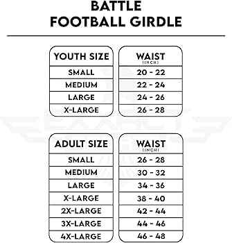 BULL RUSH 7-PAD GIRDLE Gaines de protection avec 7 pads intégrés pour enfant