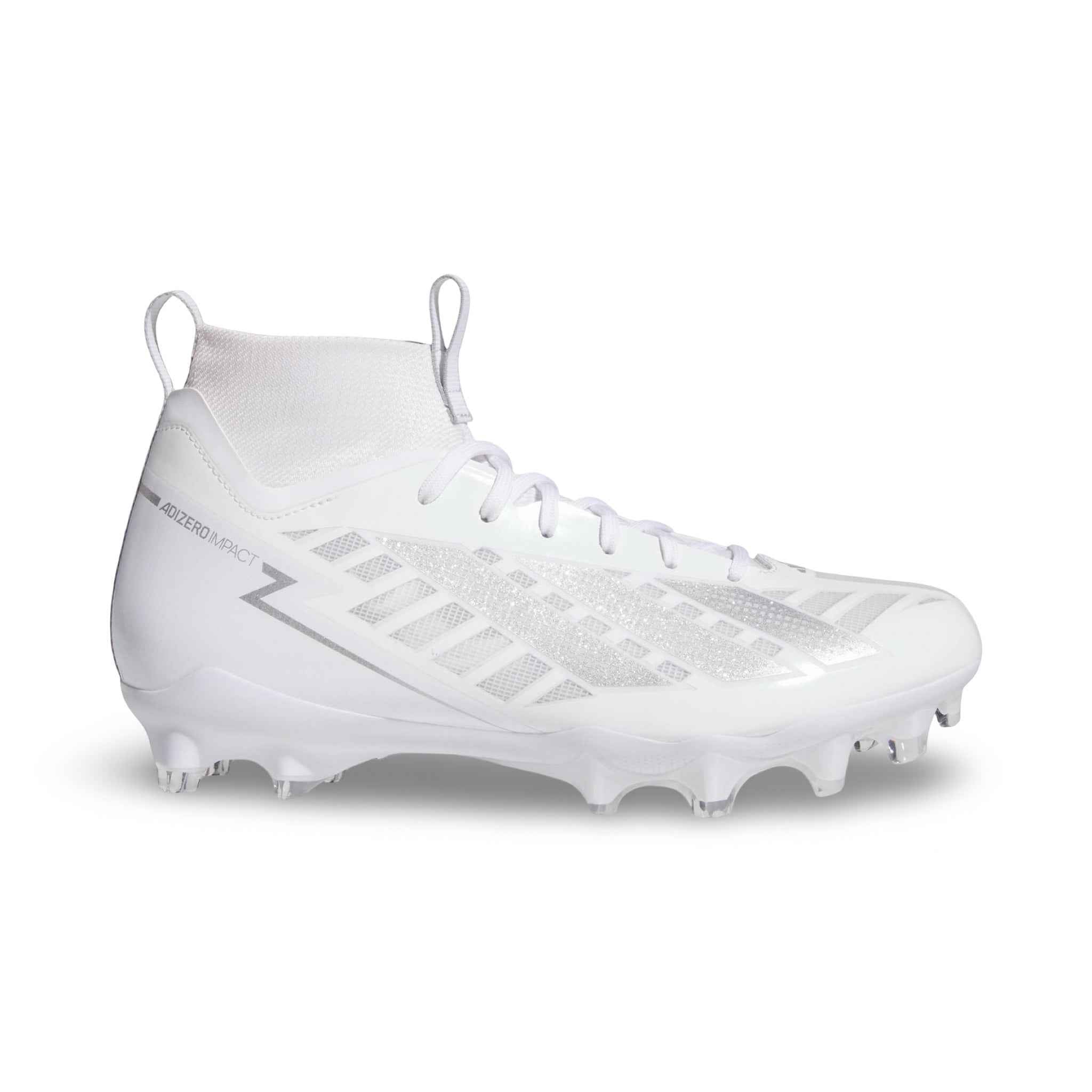 Adizero Impact II Football Cleats - White