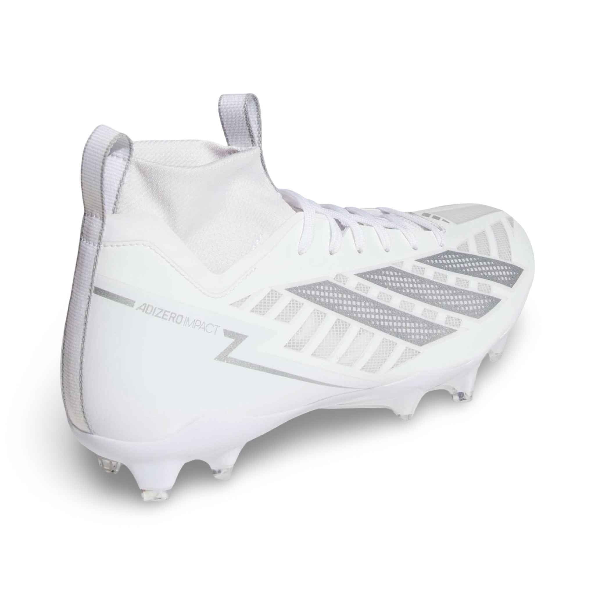 Adizero Impact II Football Cleats - White
