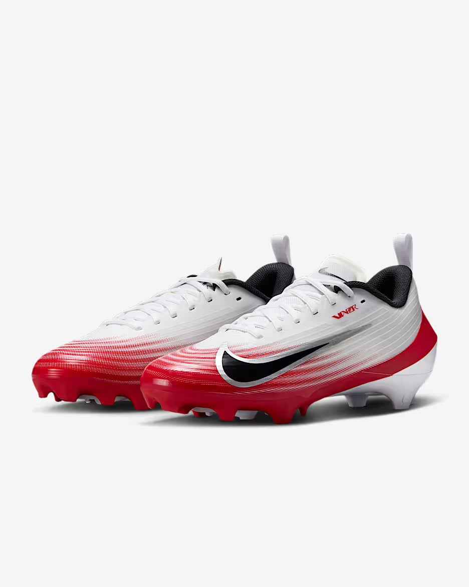 Nike Vapor Speed 3 Football Cleats - White/Red