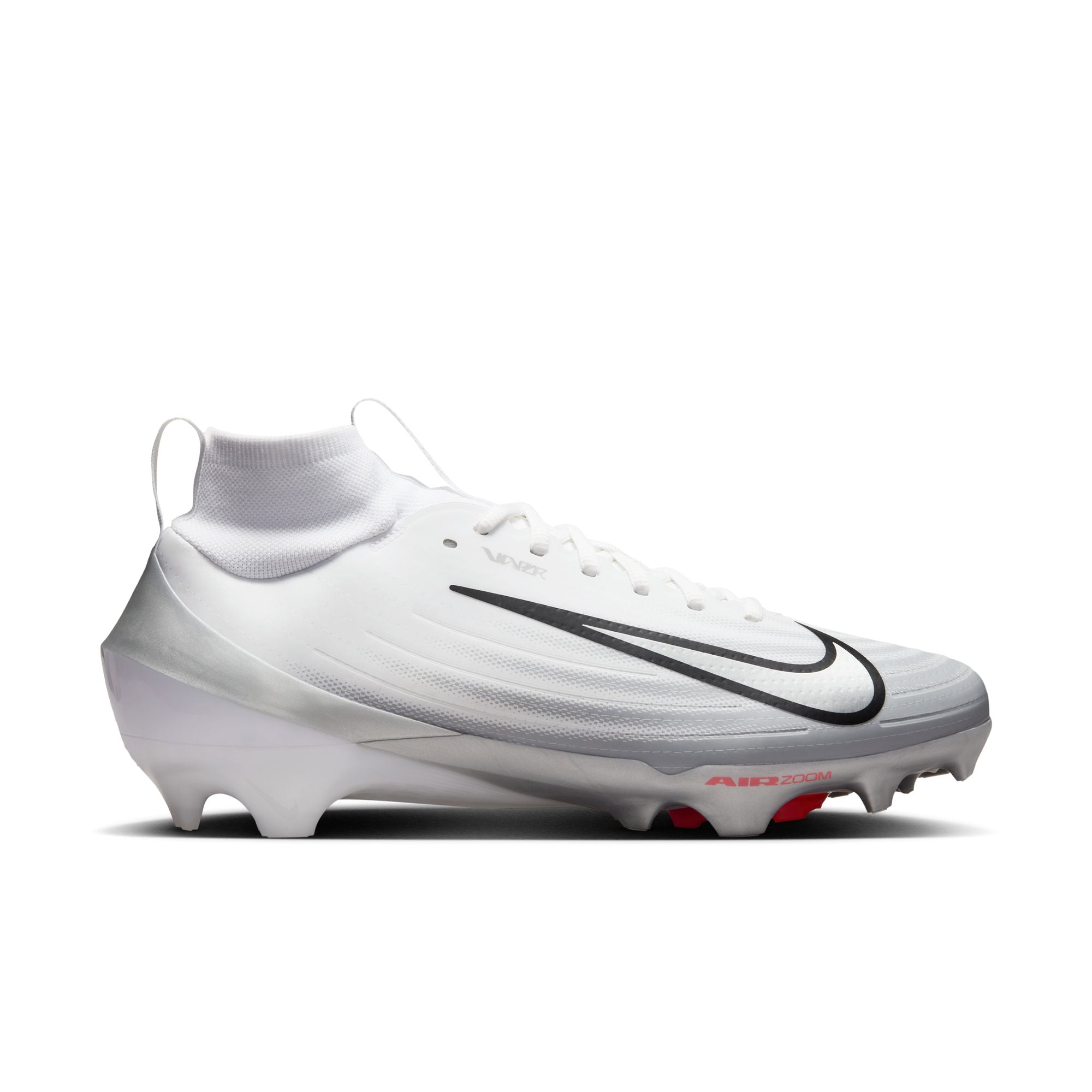 Nike Zoom Air Vapor Pro 1 white Soulier de football cleats