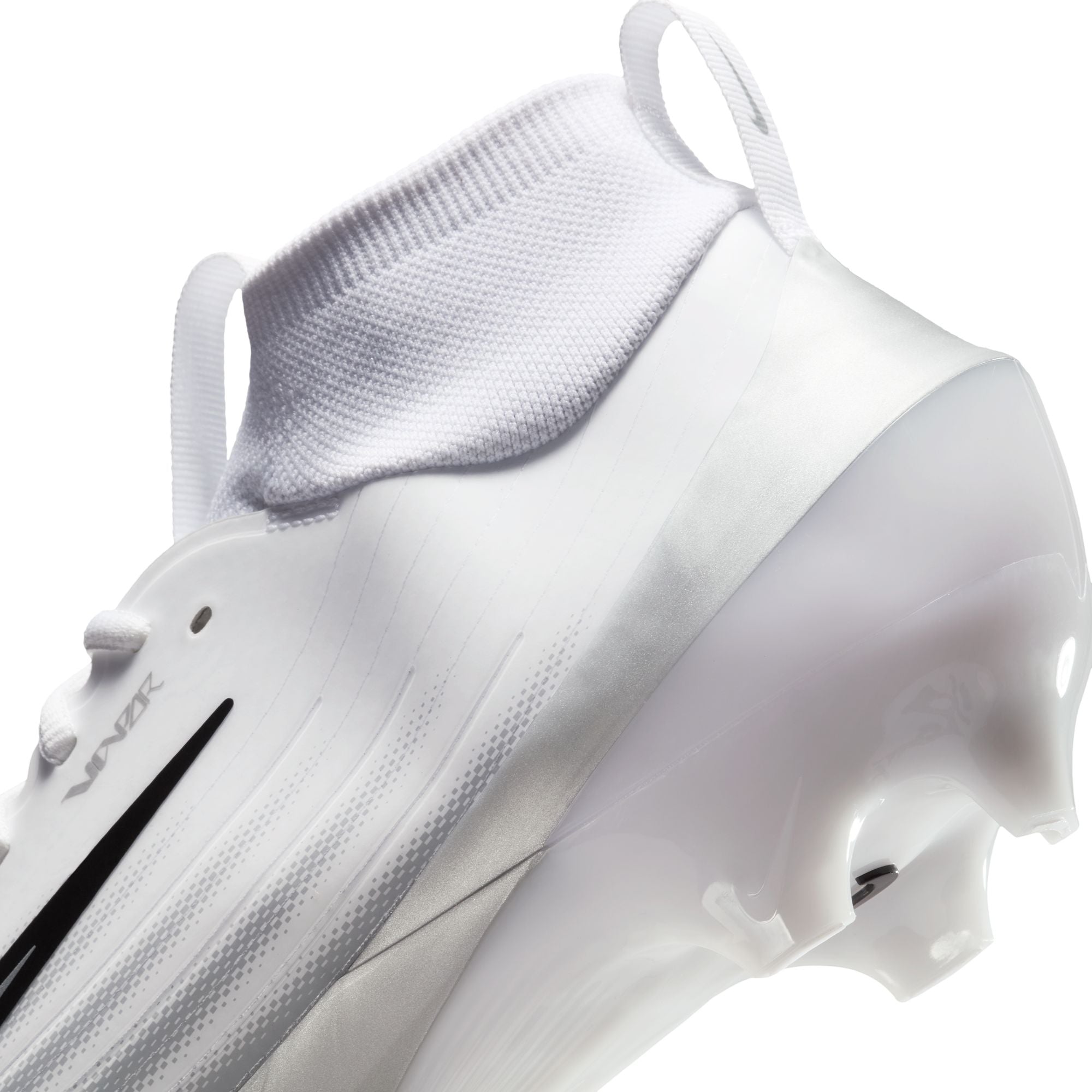 Nike Zoom Air Vapor Pro 1 white Soulier de football cleats