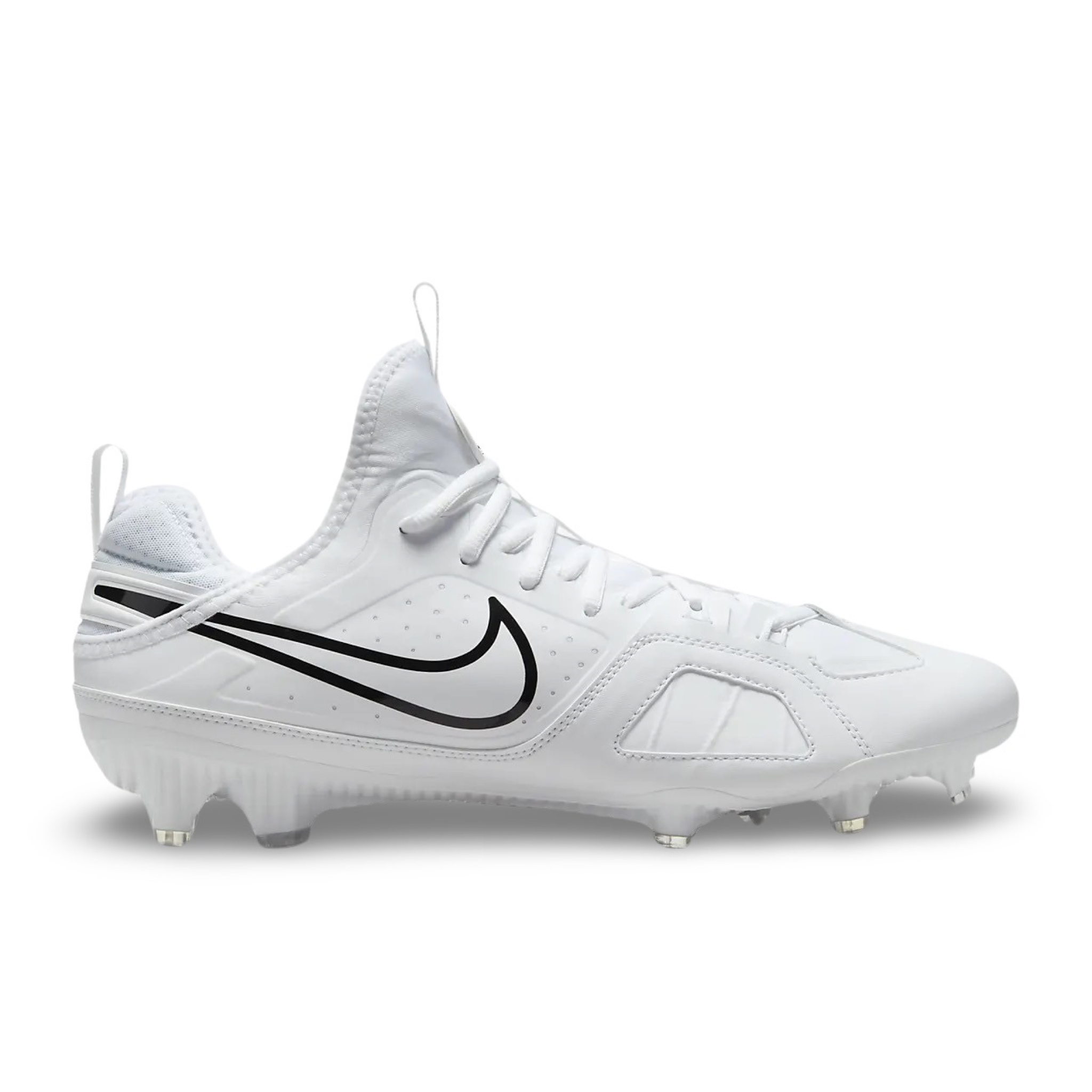 Nike Huarache 9 Varsity low Football Lacrosse cleat White