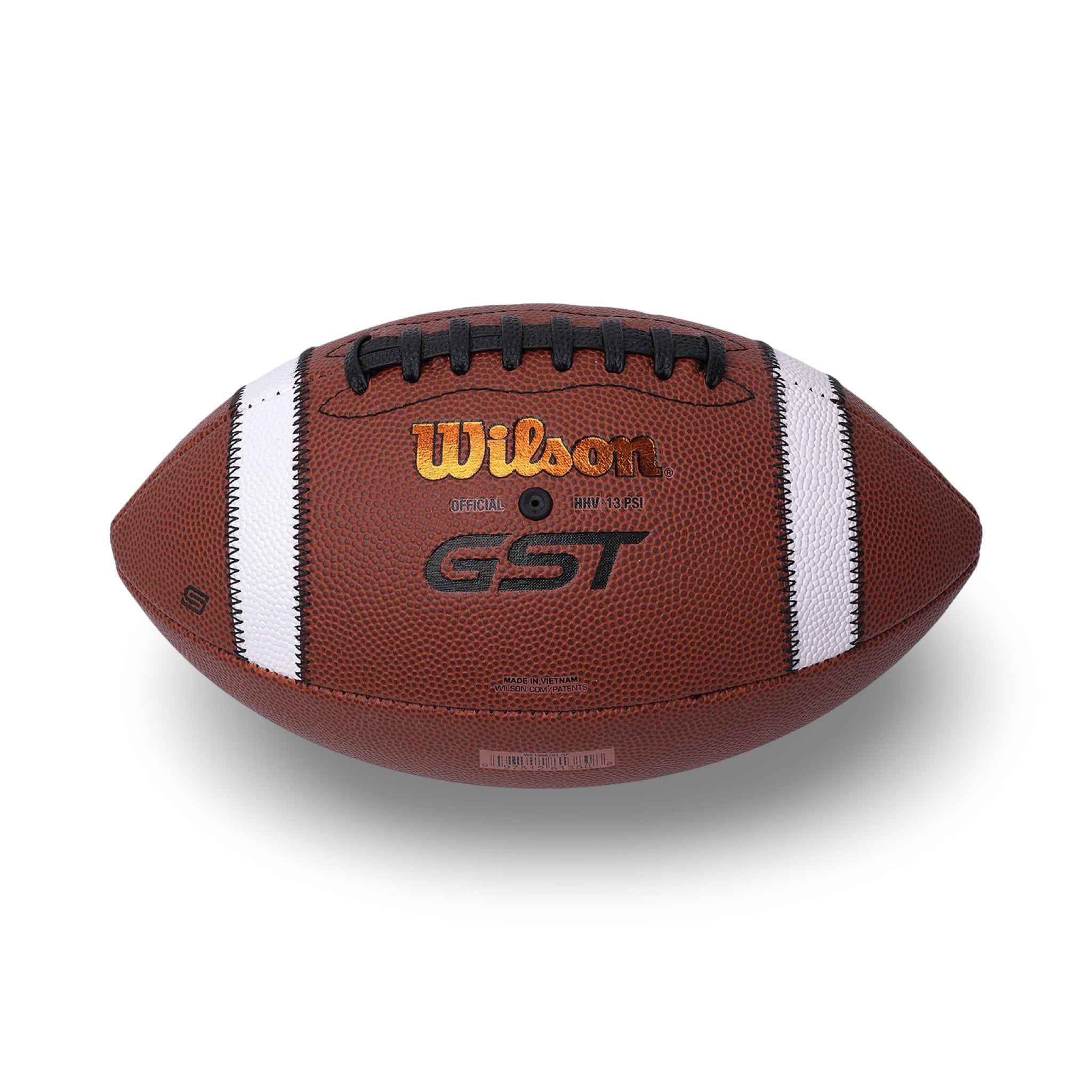 Wilson GST アメリカンフットボール オフィシャルサイズ コンポジット Wilson TDS GST SpeedSkin Composite Football - Official Size for Play