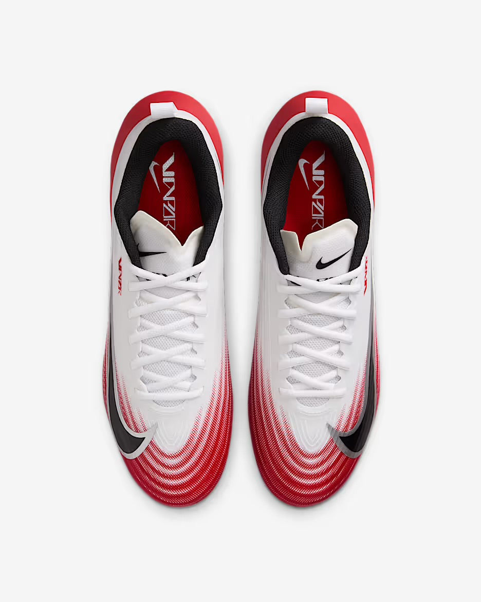 Nike Vapor Speed 3 Football Cleats - White/Red