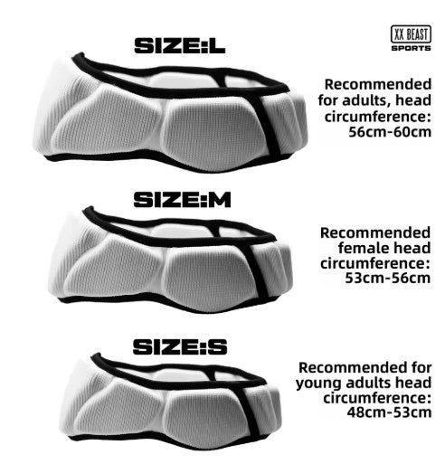 XX BEAST Protective Headband - Flag Football with case avec boitier
