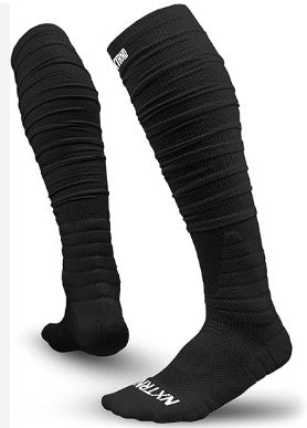 NXTRND Scrunch socks Bas de football plissé aux mollets