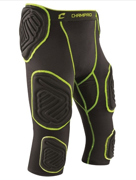 BULL RUSH 7-PAD GIRDLE Protective girdles with 7 integrated pads for children