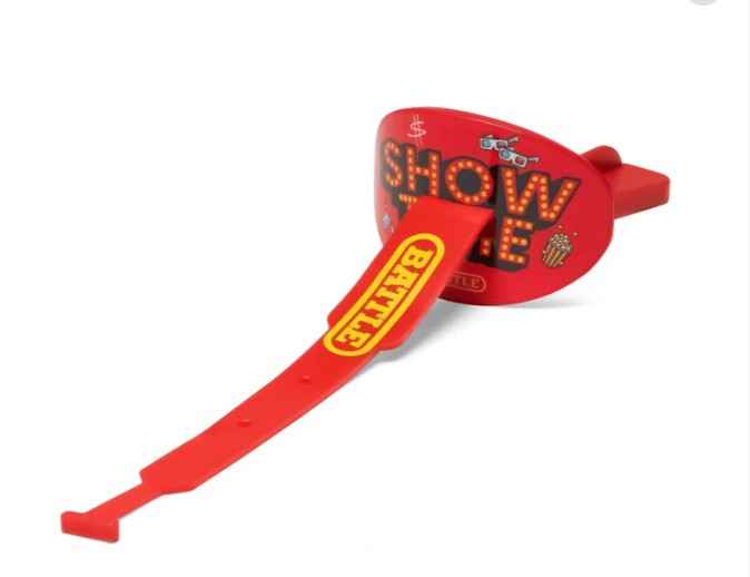 Battle Showtime Speed Football Mouthguard with Connected Thick Strap