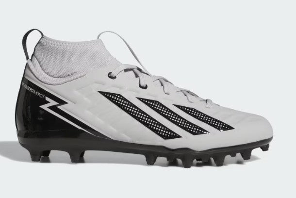 Adizero Impact.2 II Football Cleats Grey and black ***new nouveauté 2026***