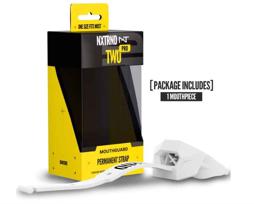 Nxtrnd Two Pro Protège-dents de football, sangle permanente, convient aux adultes et aux jeunes