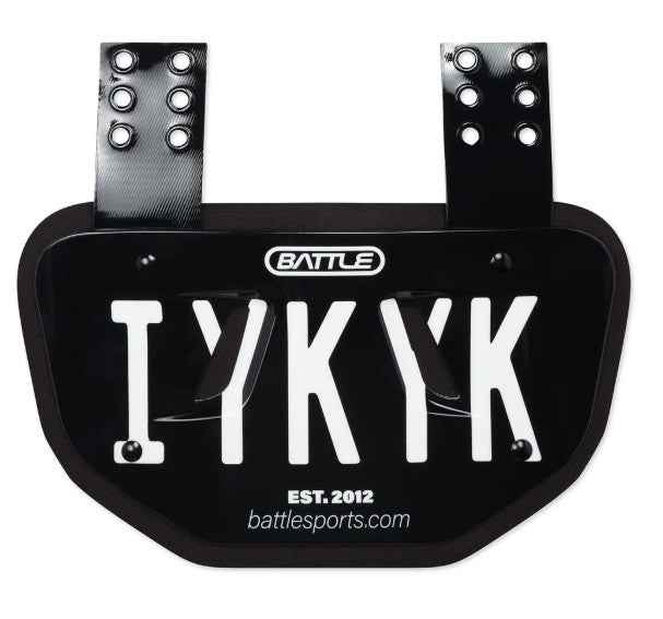 IYKYK Football Back Plate - Adult