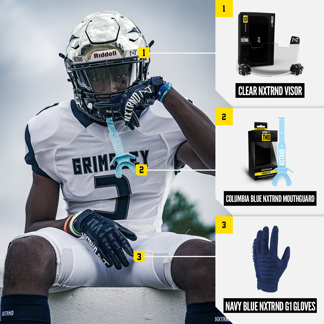 NXTRND VZR1 Football Visor Clear Visière claire