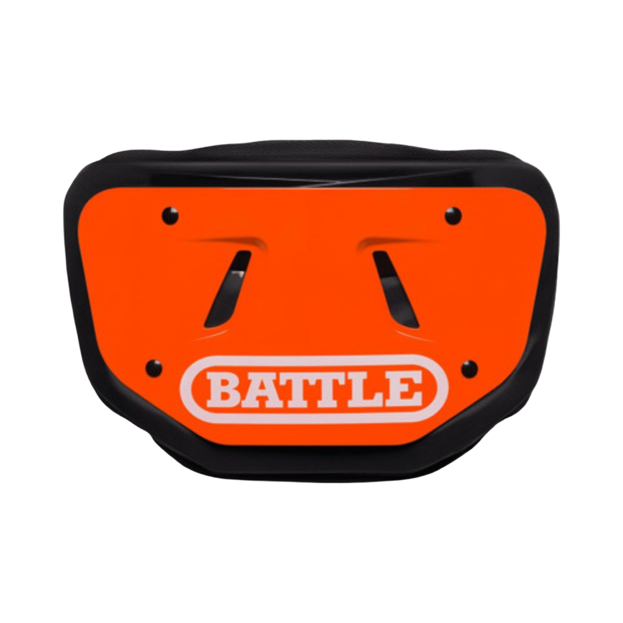 Battle Team Color Football Back Plate - Adult