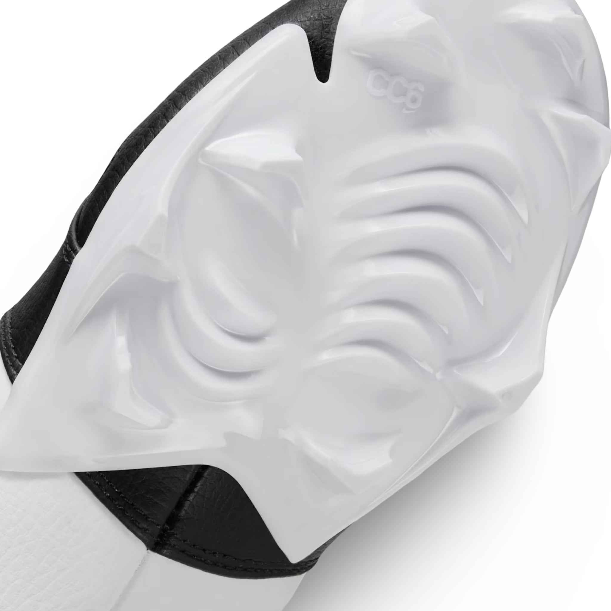 Jordan 1 Low TD Football Cleat - White/Black