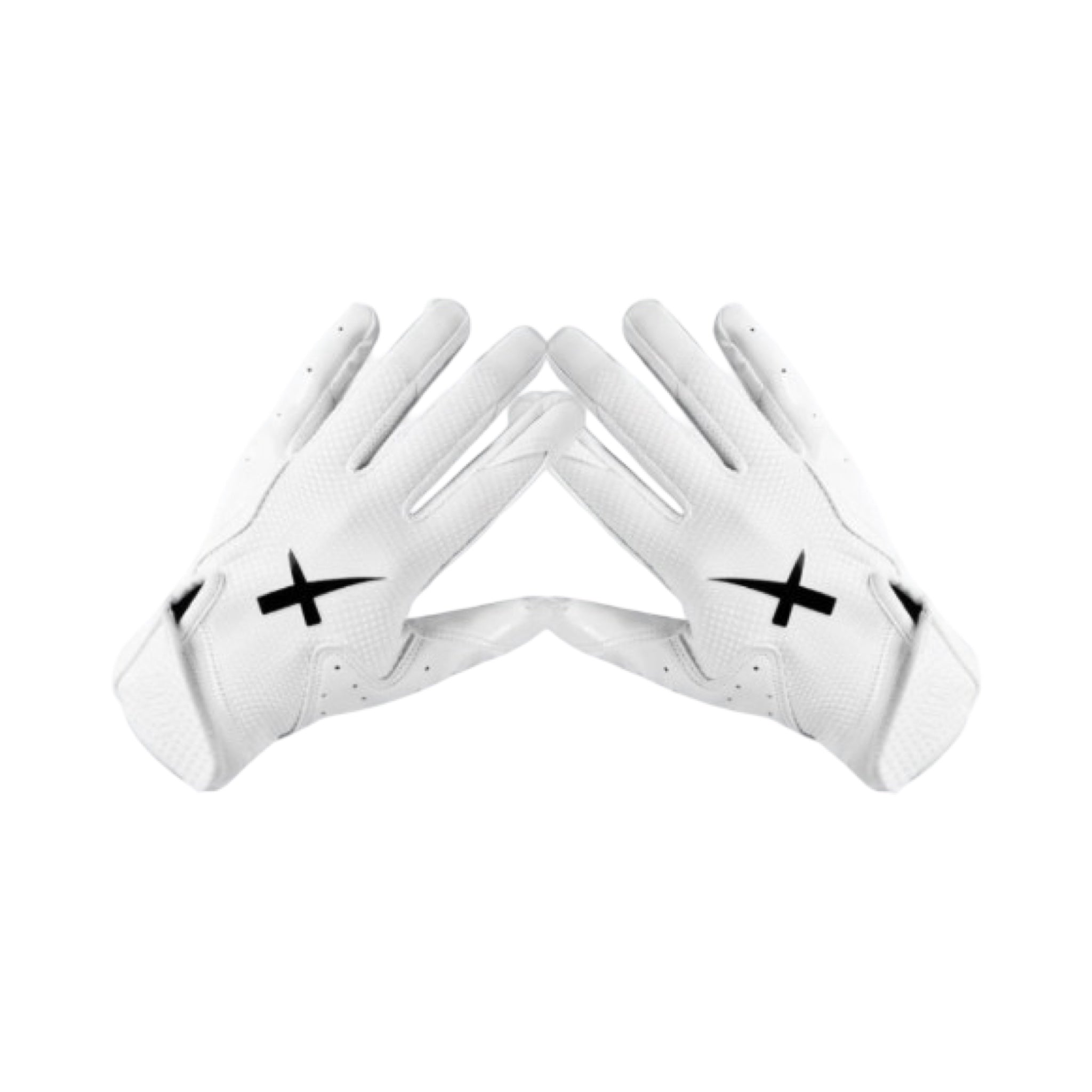 XX BEAST Adult Football Gloves - White