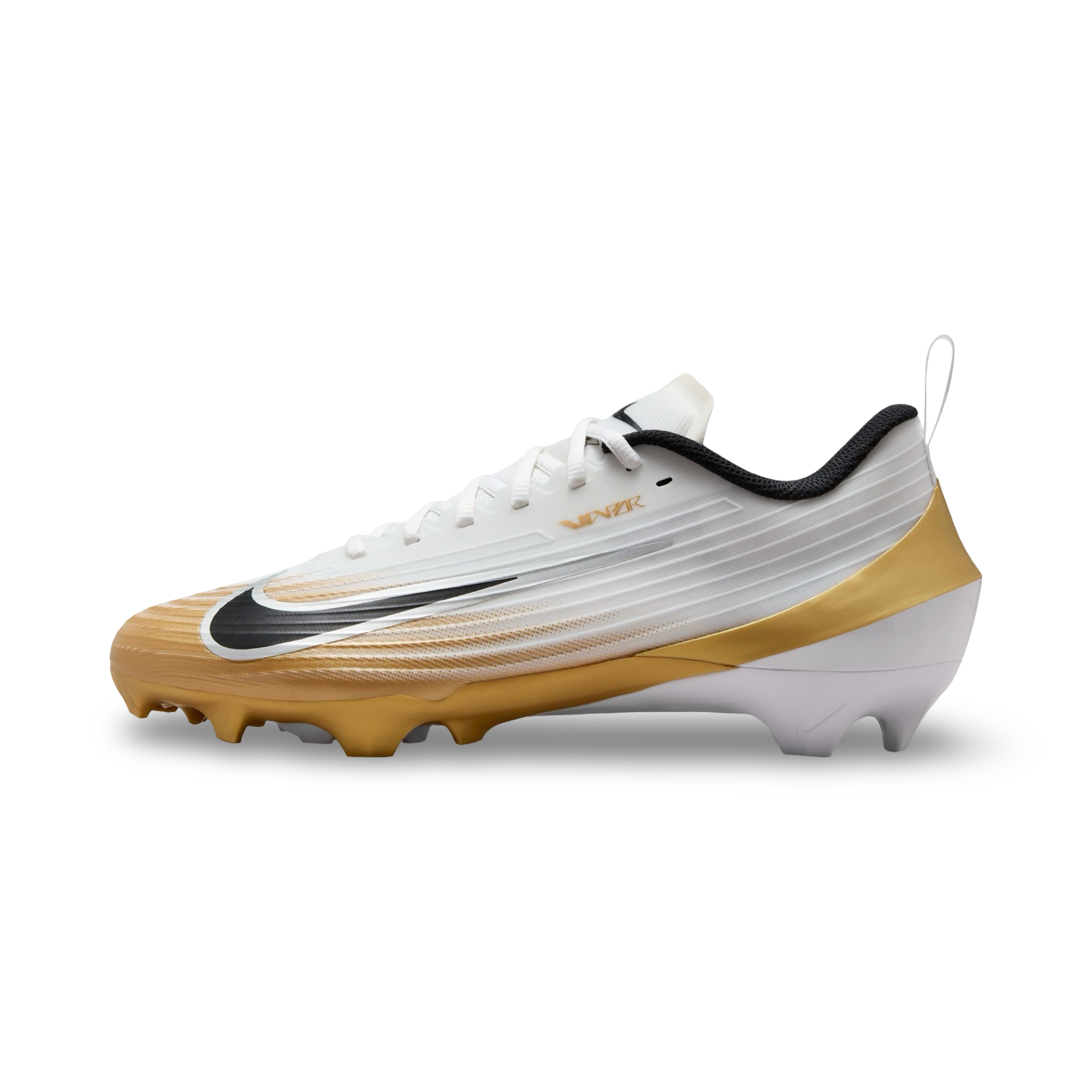 Nike Vapor Speed 3 Football Cleats - White/Gold