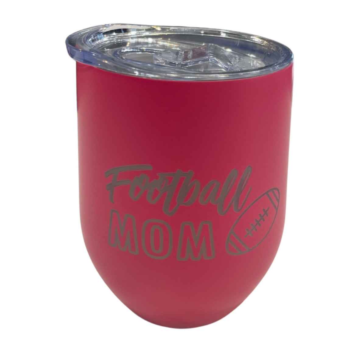 Verre 12oz Isothermique Football Mom