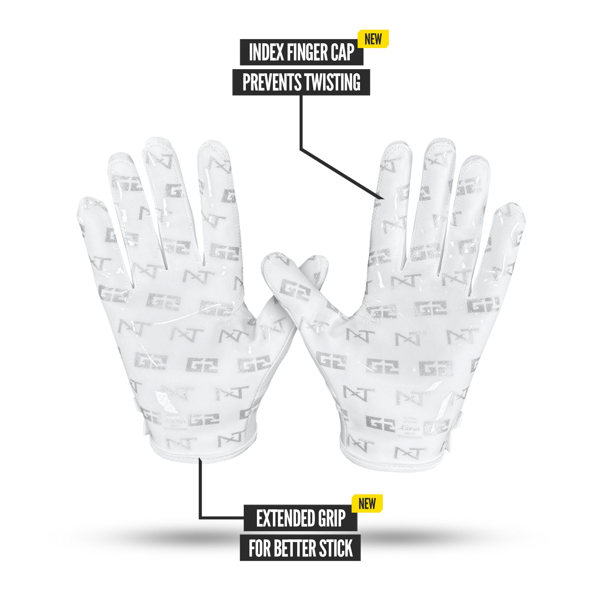 NXTRND G2® Pro Football Gloves - White