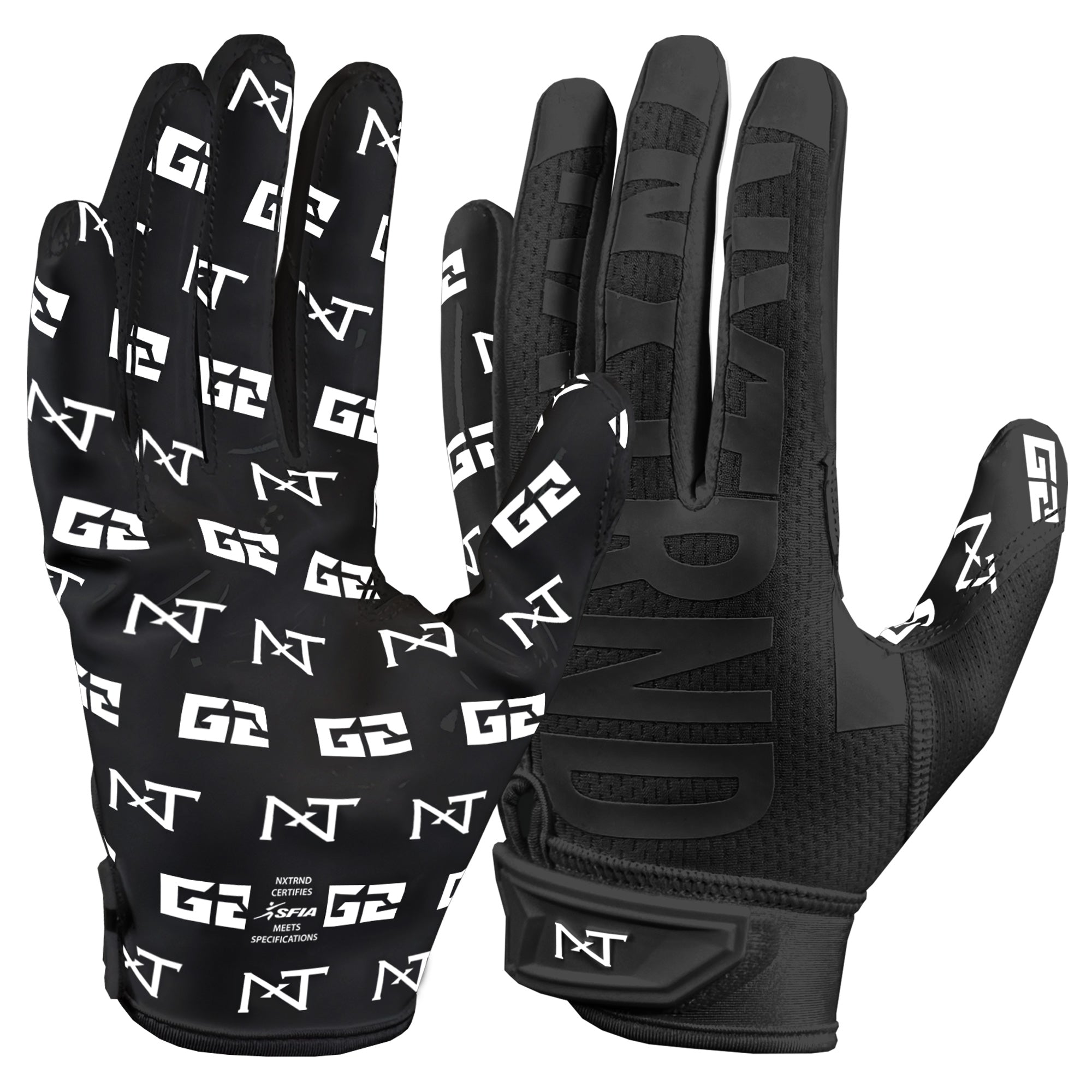 NXTRND G2® Pro Football Gloves - Black