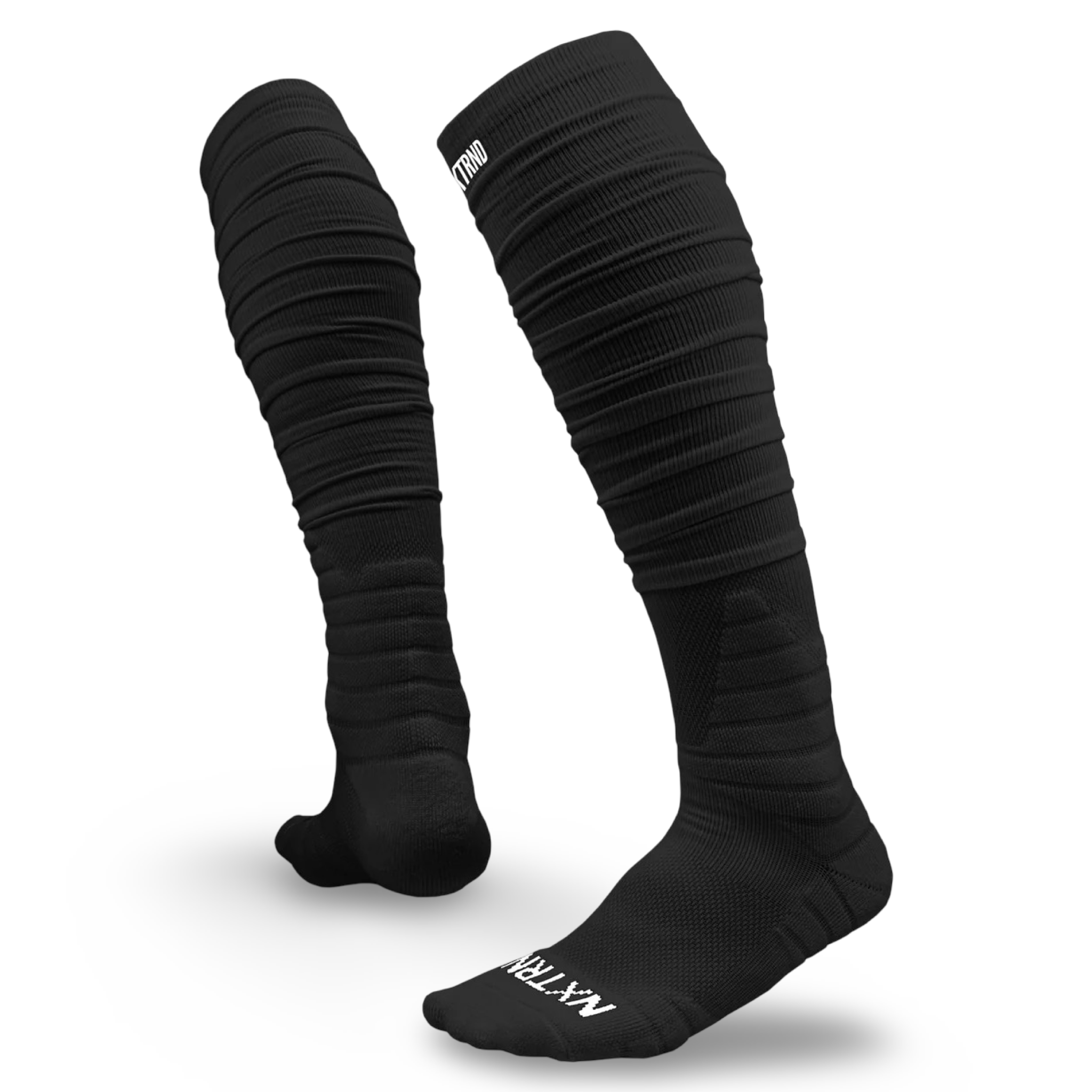 NXTRND Scrunch Socks Pleated Calf Football Socks