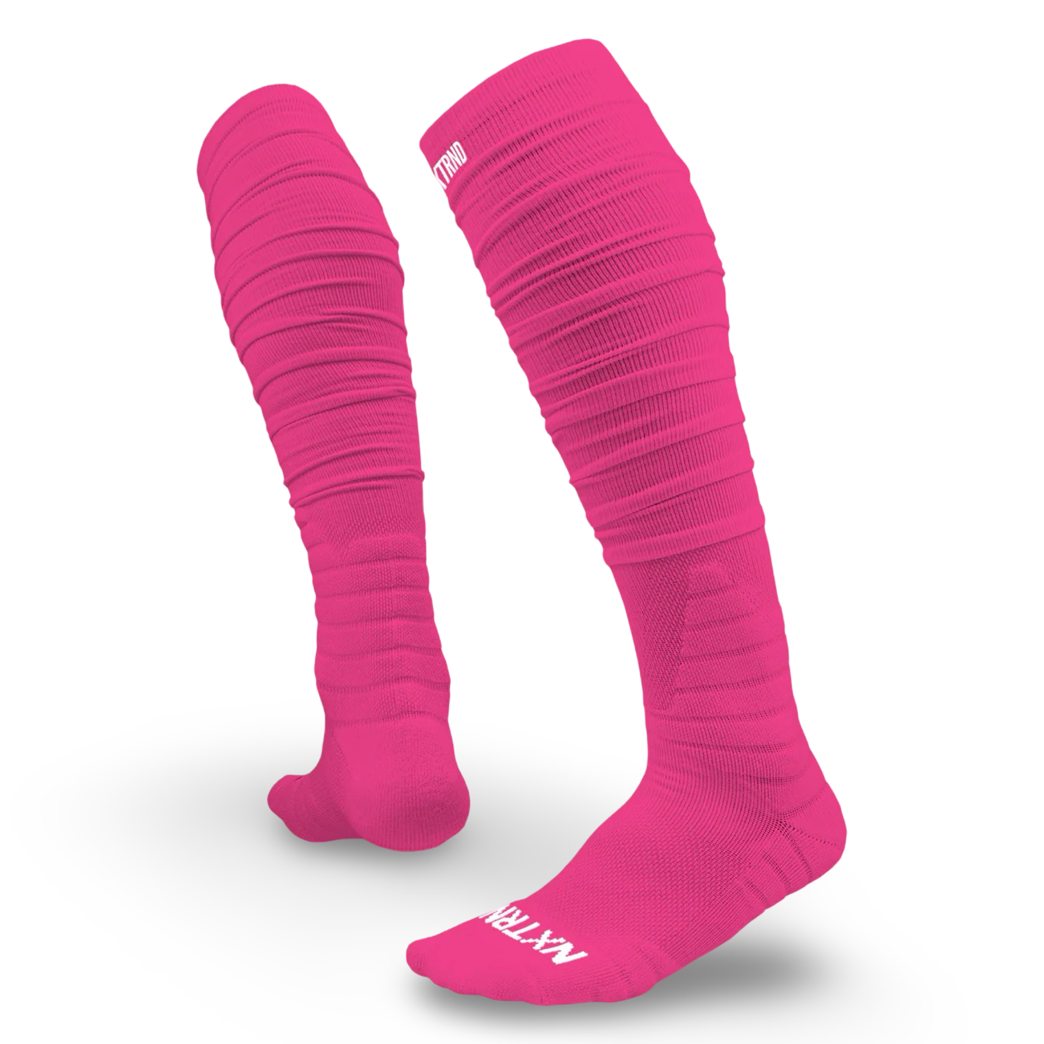 NXTRND Scrunch Socks Pleated Calf Football Socks