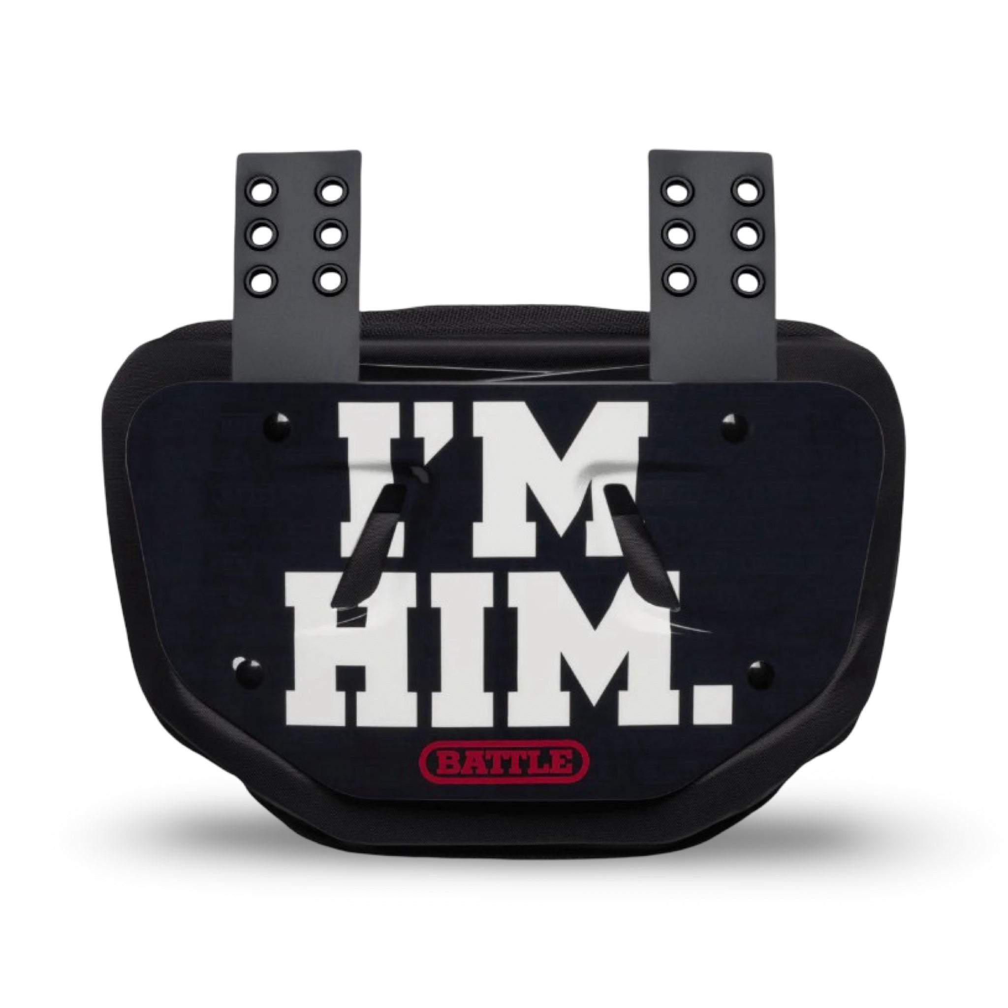 Battle Football Back Plate - Im Him