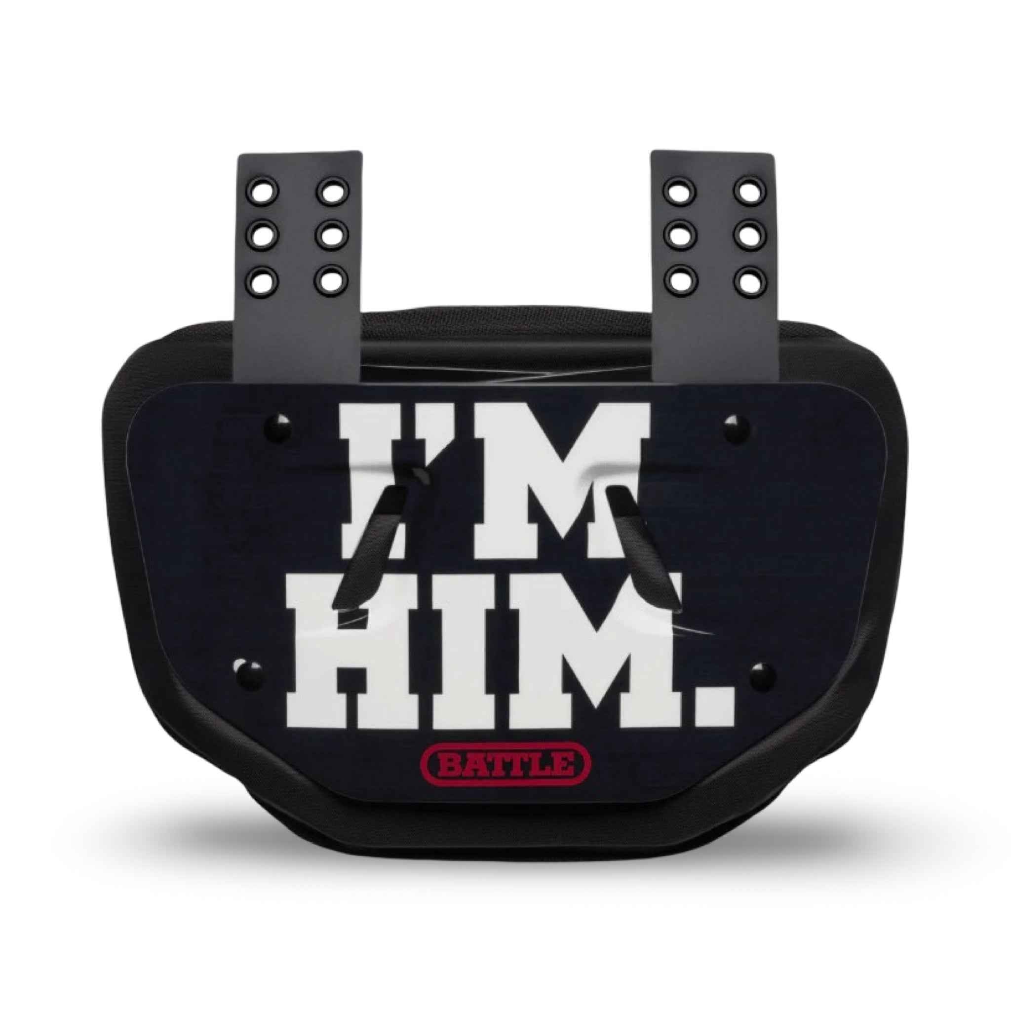 Battle Football Back Plate - Im Him