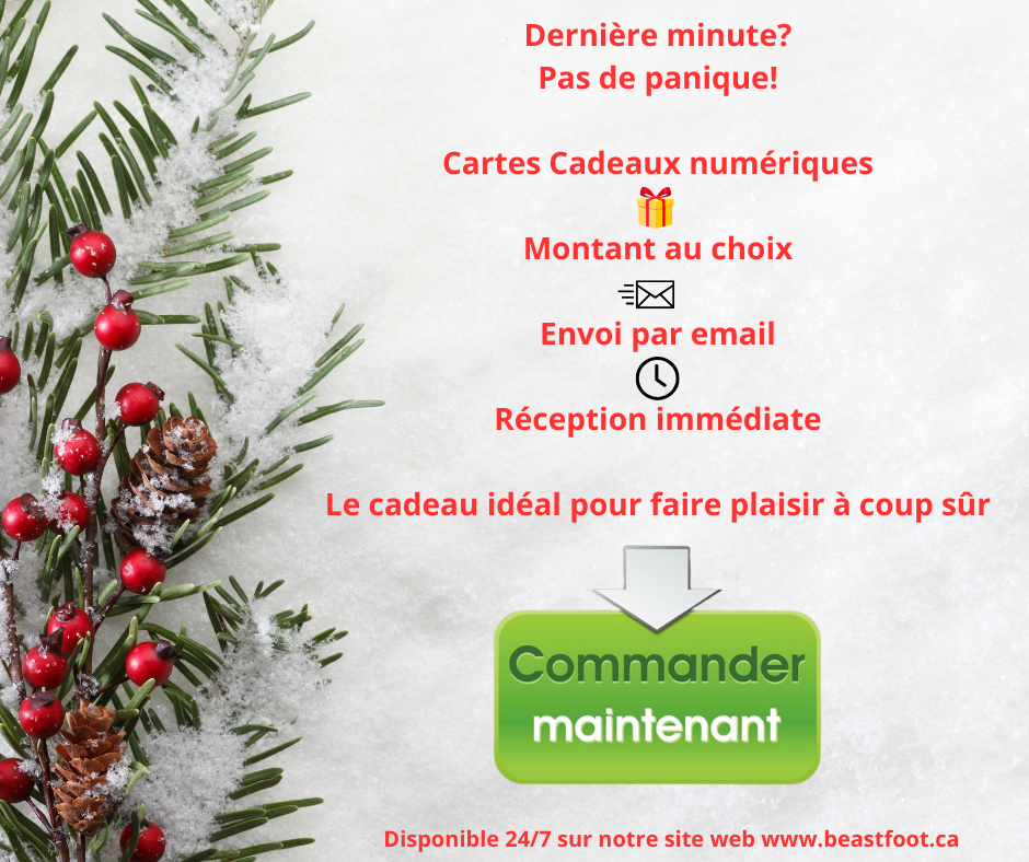 Carte-cadeau numérique Beastfoot