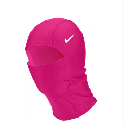 Nike Pro Hyperwarm Hood - Black cagoule de football ski mask pink-rose