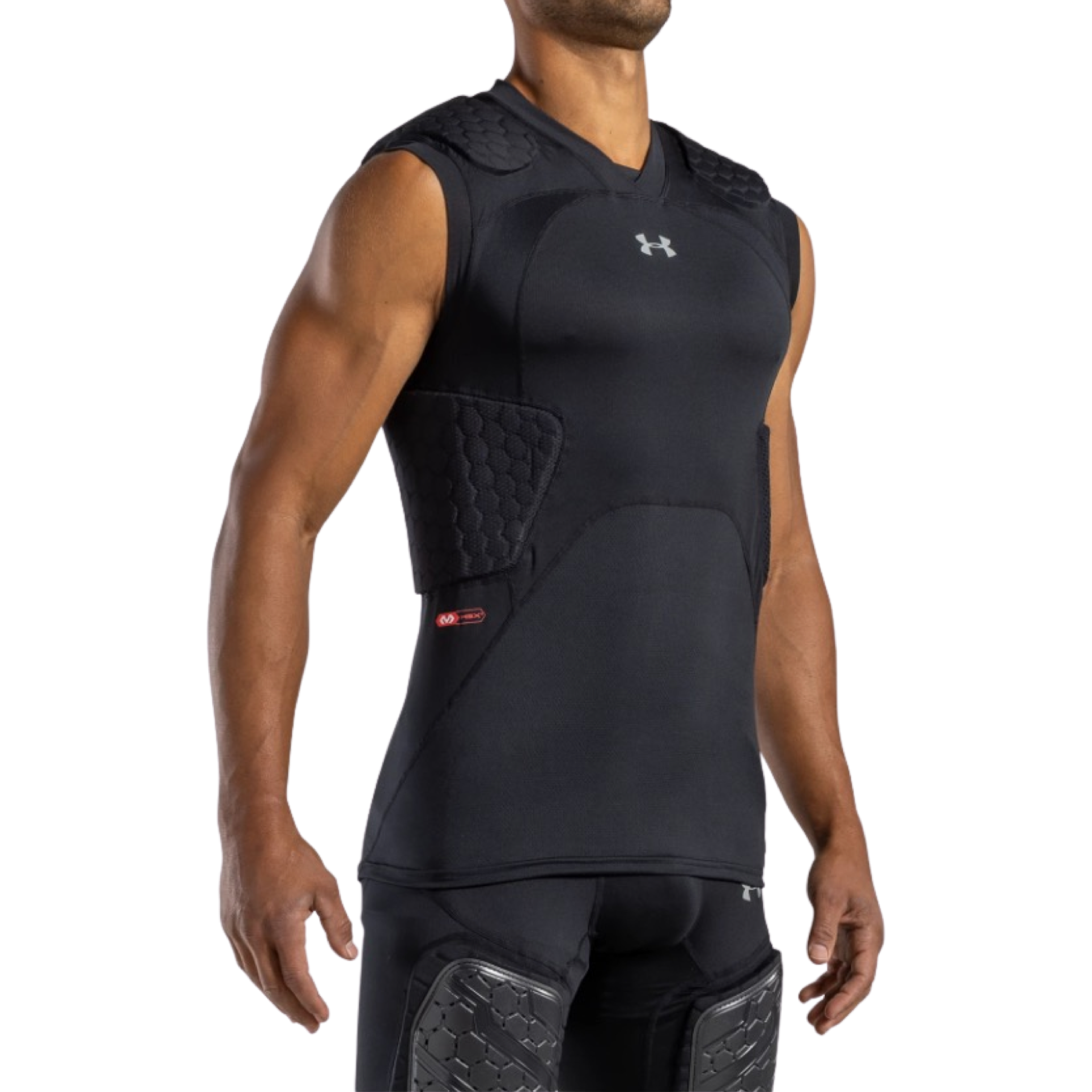 Under-Armour Gameday Armour Pro 5-Pad Top - Adult & Youth - Padded Football Shirt