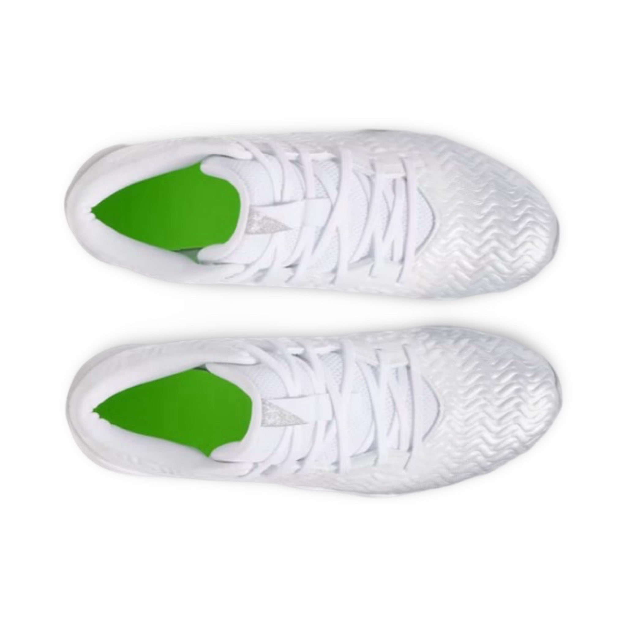 Boys' UA Spotlight Hammer Jr. Football Cleats - White