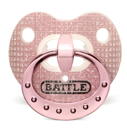 Battle "Binky" Oxygen Football Mouthguard Pink / Protecteur buccal rose