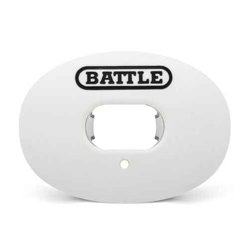 Battle Oxygen Football mouthguard - Black & White Standard
